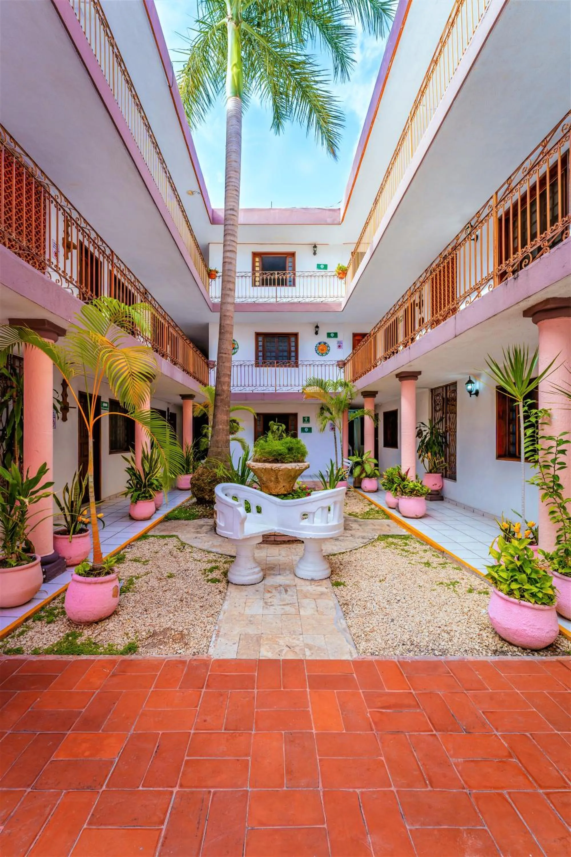 Garden in Hotel Santa Lucía