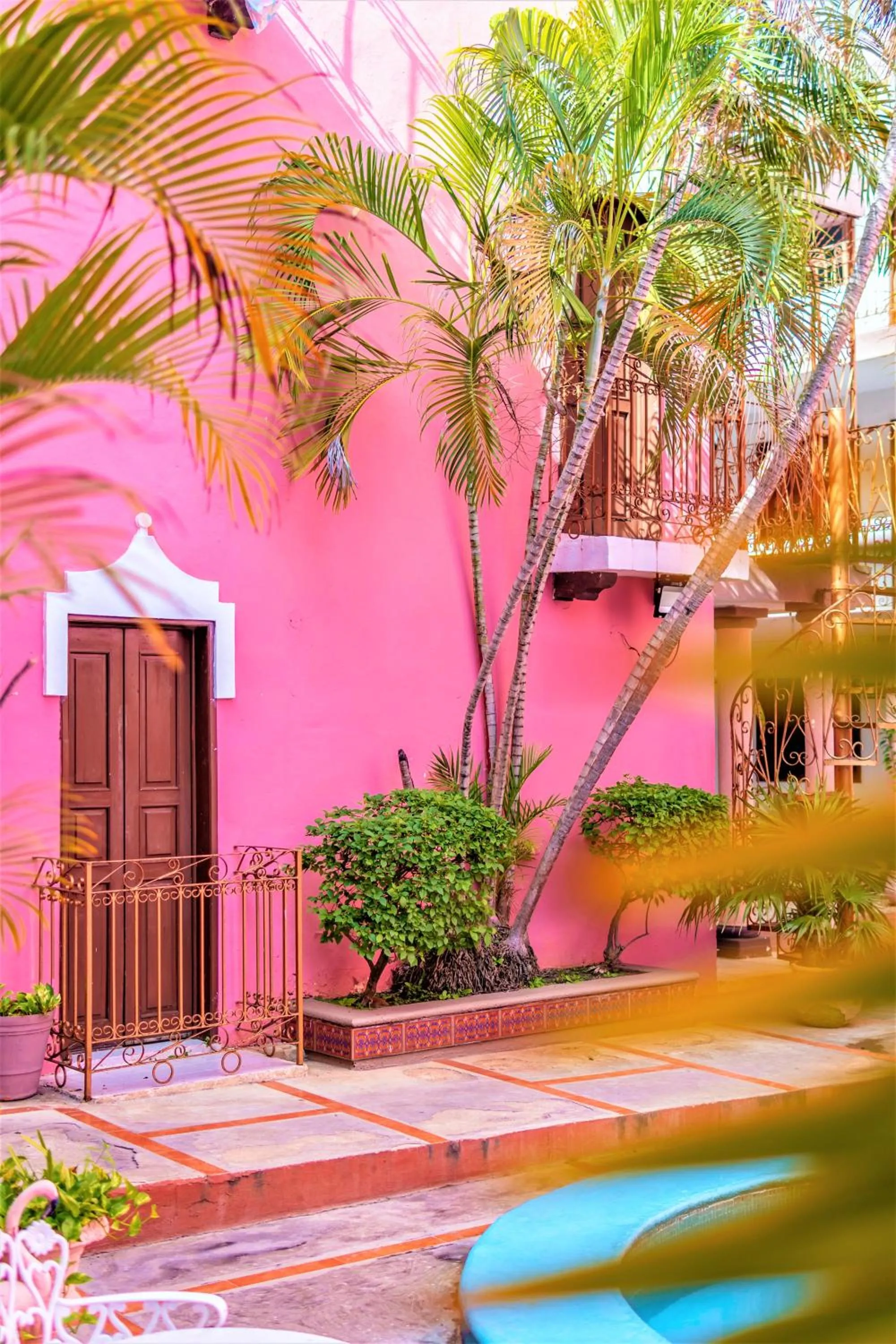 Garden in Hotel Santa Lucía
