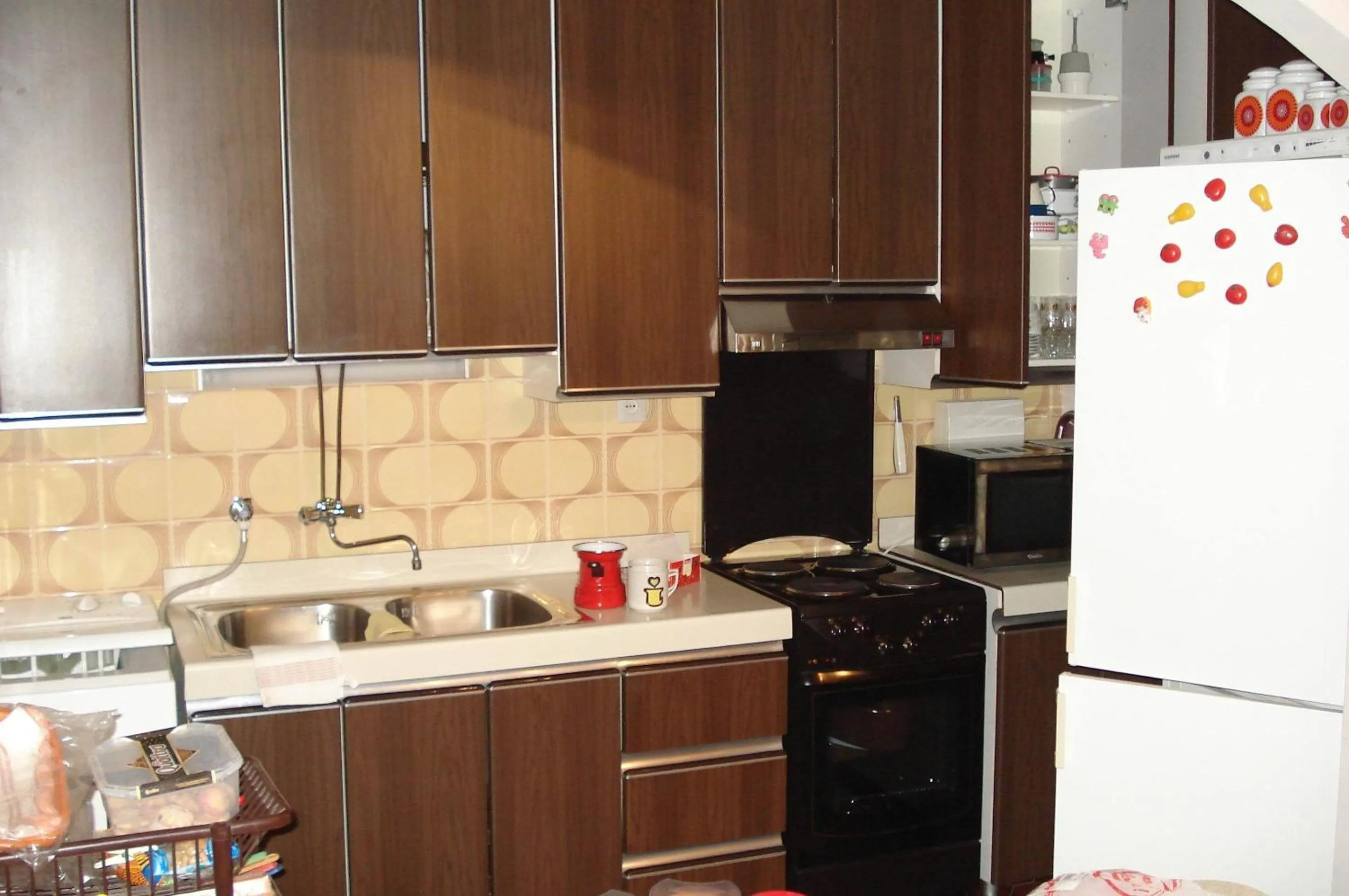 Kitchen or kitchenette in Apartments Villa Sonia & Teo Hvar