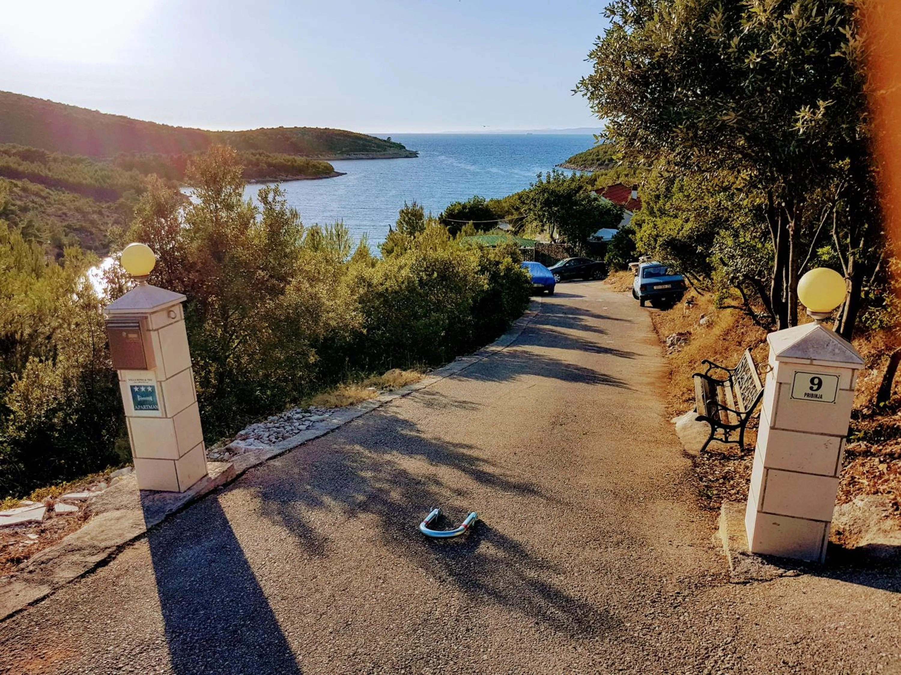 Facade/entrance in Apartments Villa Sonia & Teo Hvar