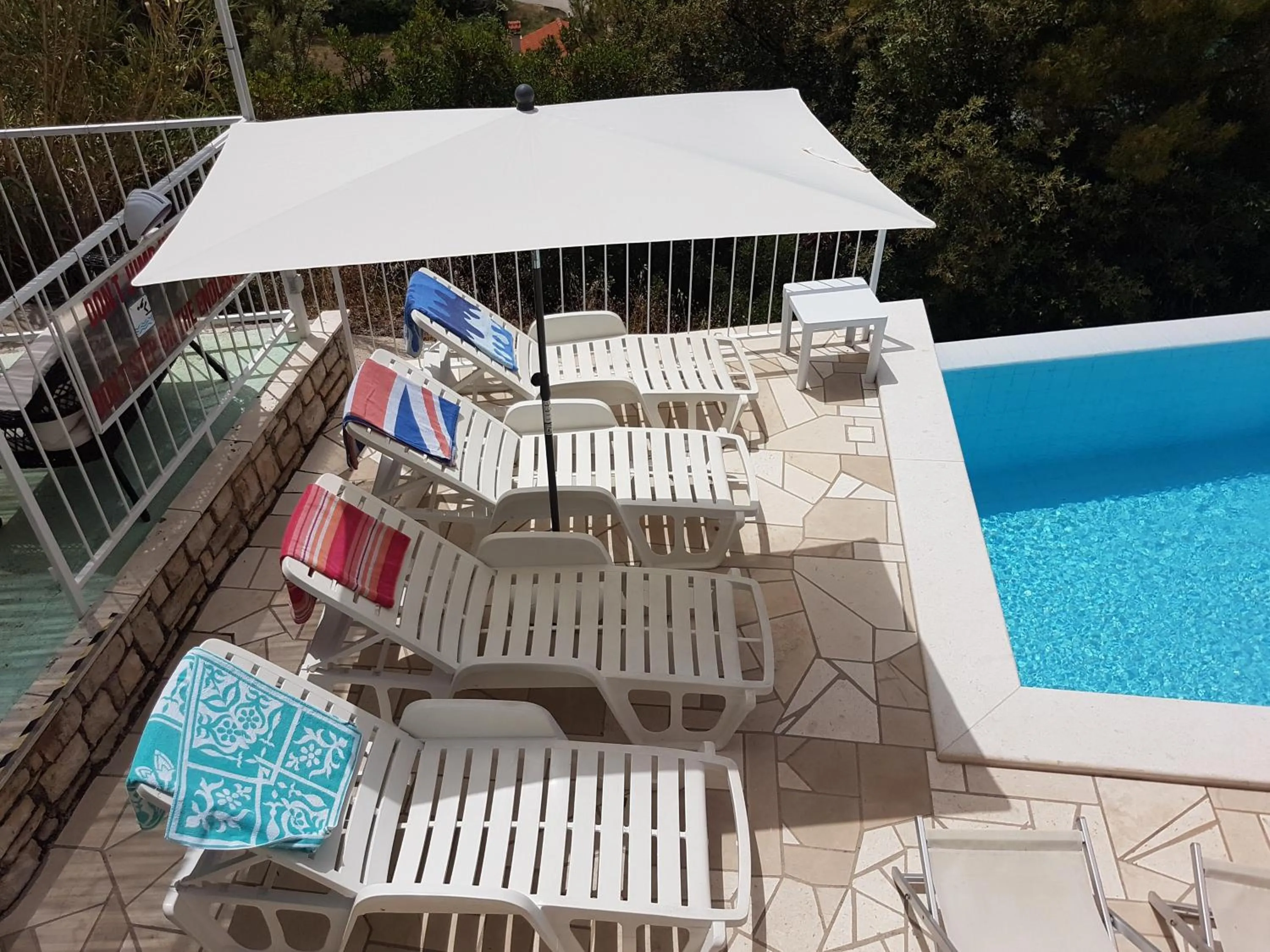 Balcony/Terrace in Apartments Villa Sonia & Teo Hvar