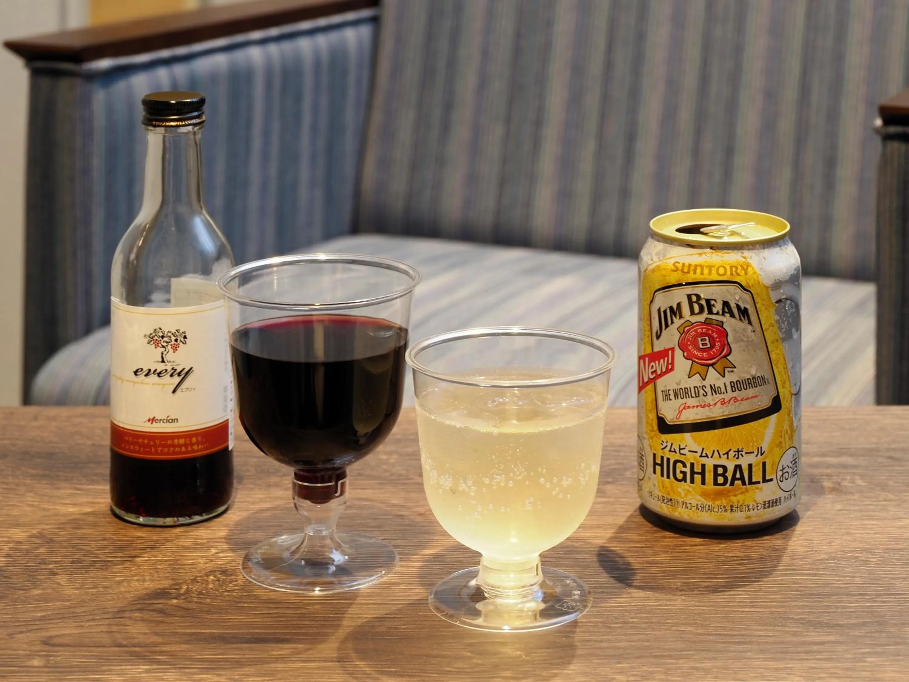 Alcoholic drinks in Far East Village Hotel Yokohama