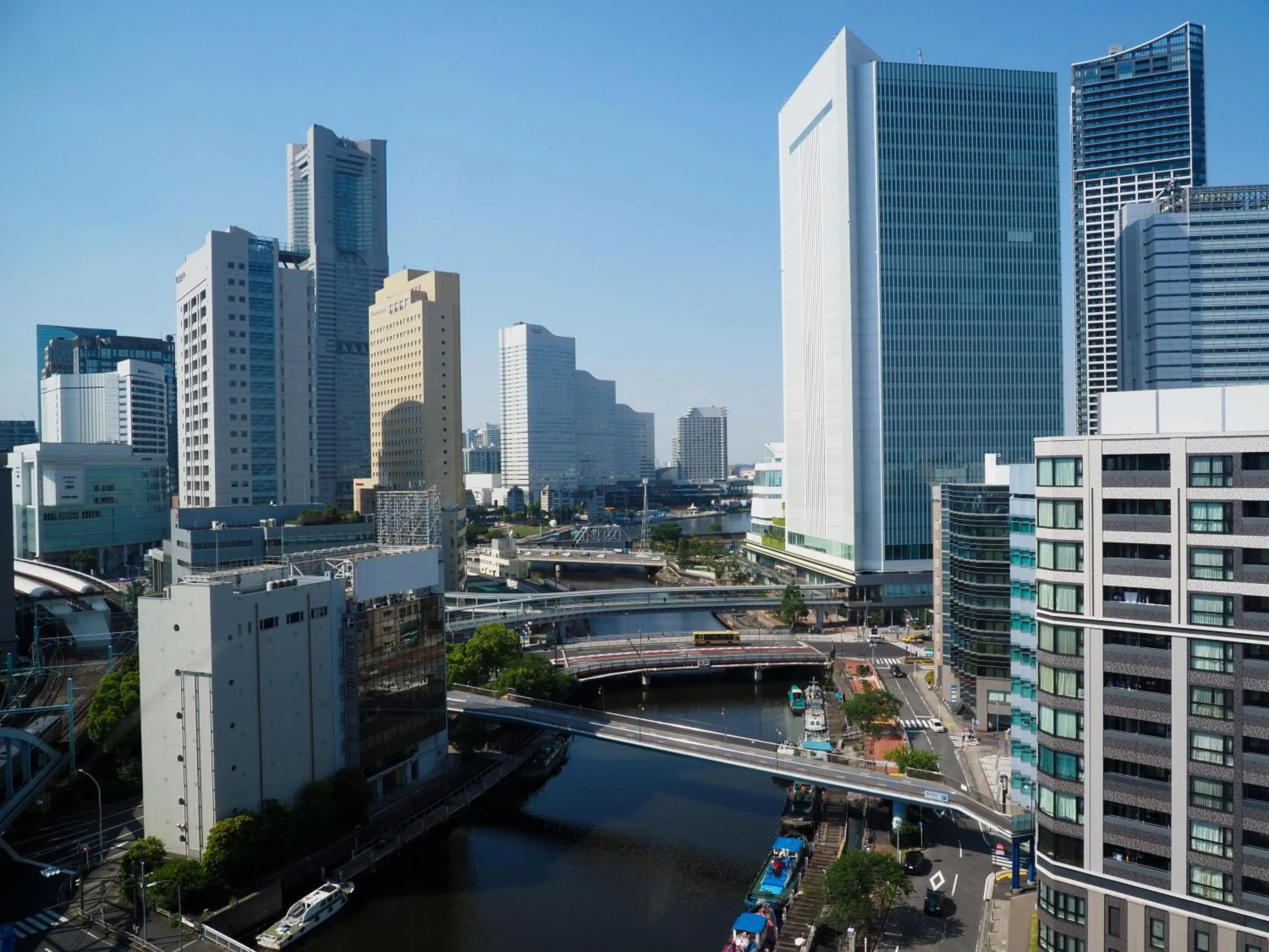 City view in Far East Village Hotel Yokohama
