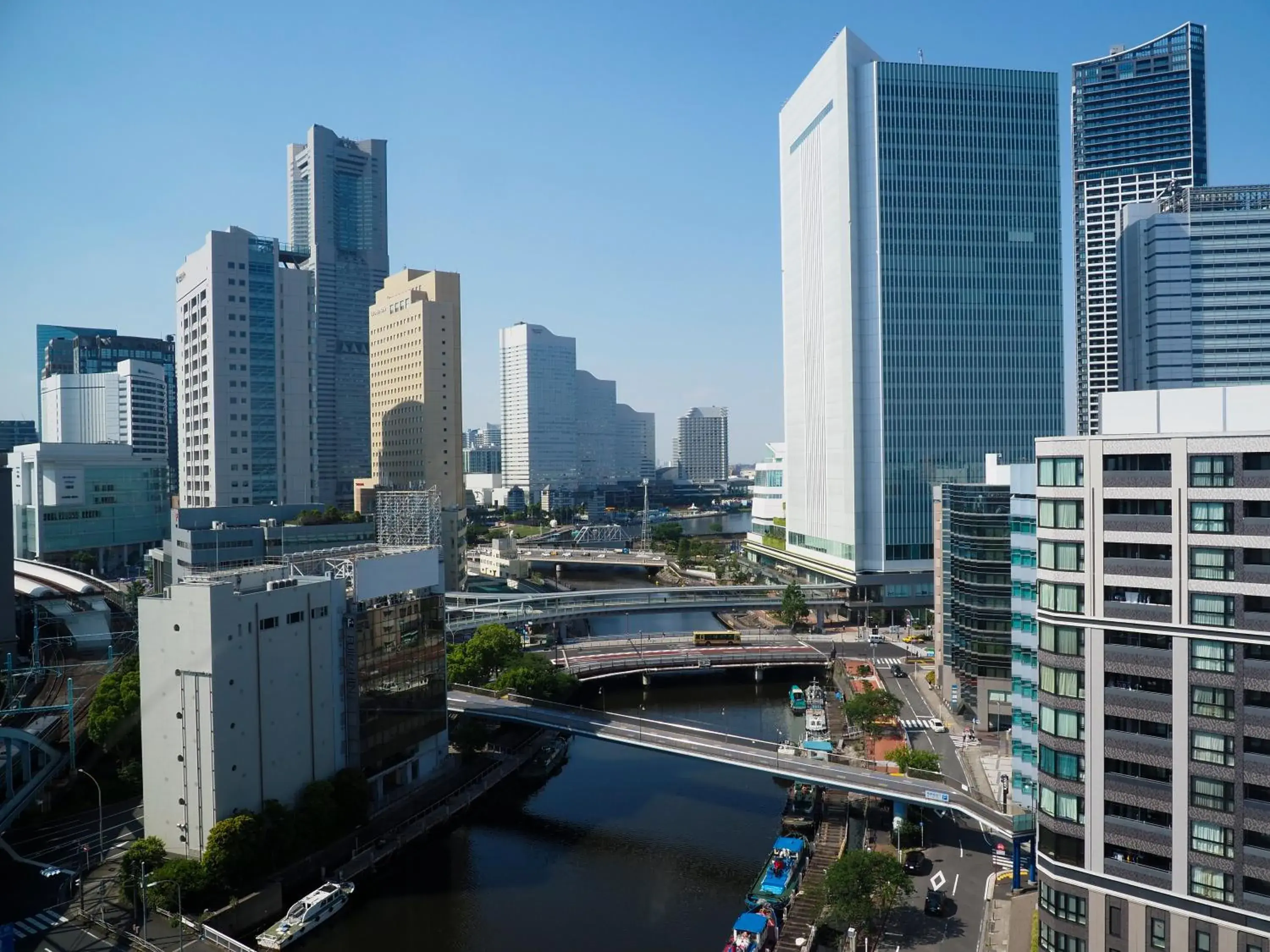 City view in Far East Village Hotel Yokohama City view in Far East Village Hotel Yokohama
