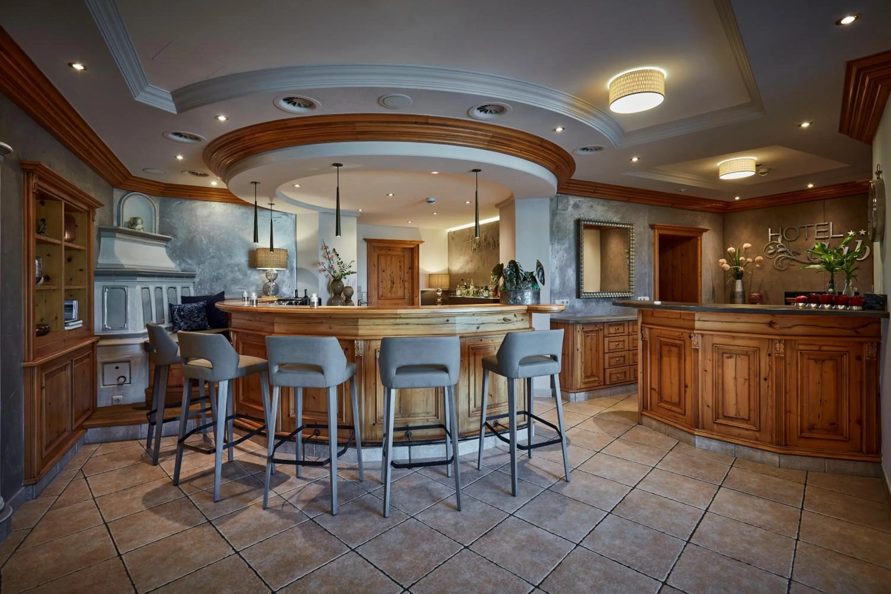 Lounge or bar in Hotel Gabi