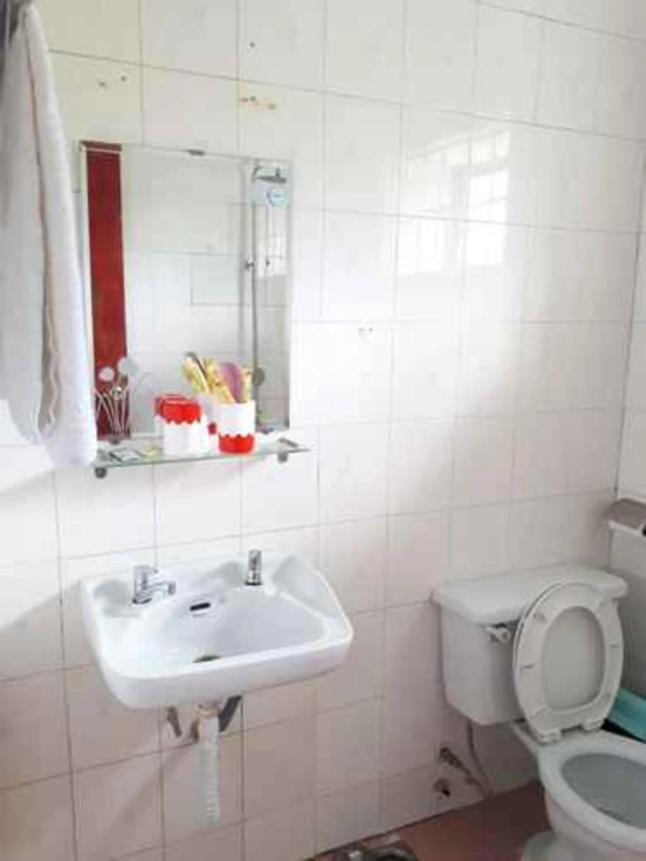 Bathroom in Duong Sat Hotel