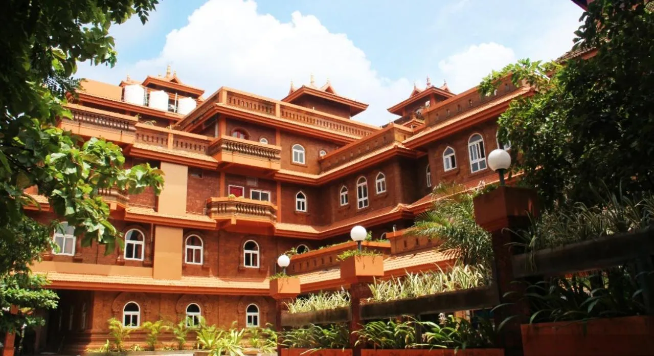 Property building in Krishna Beach Resort