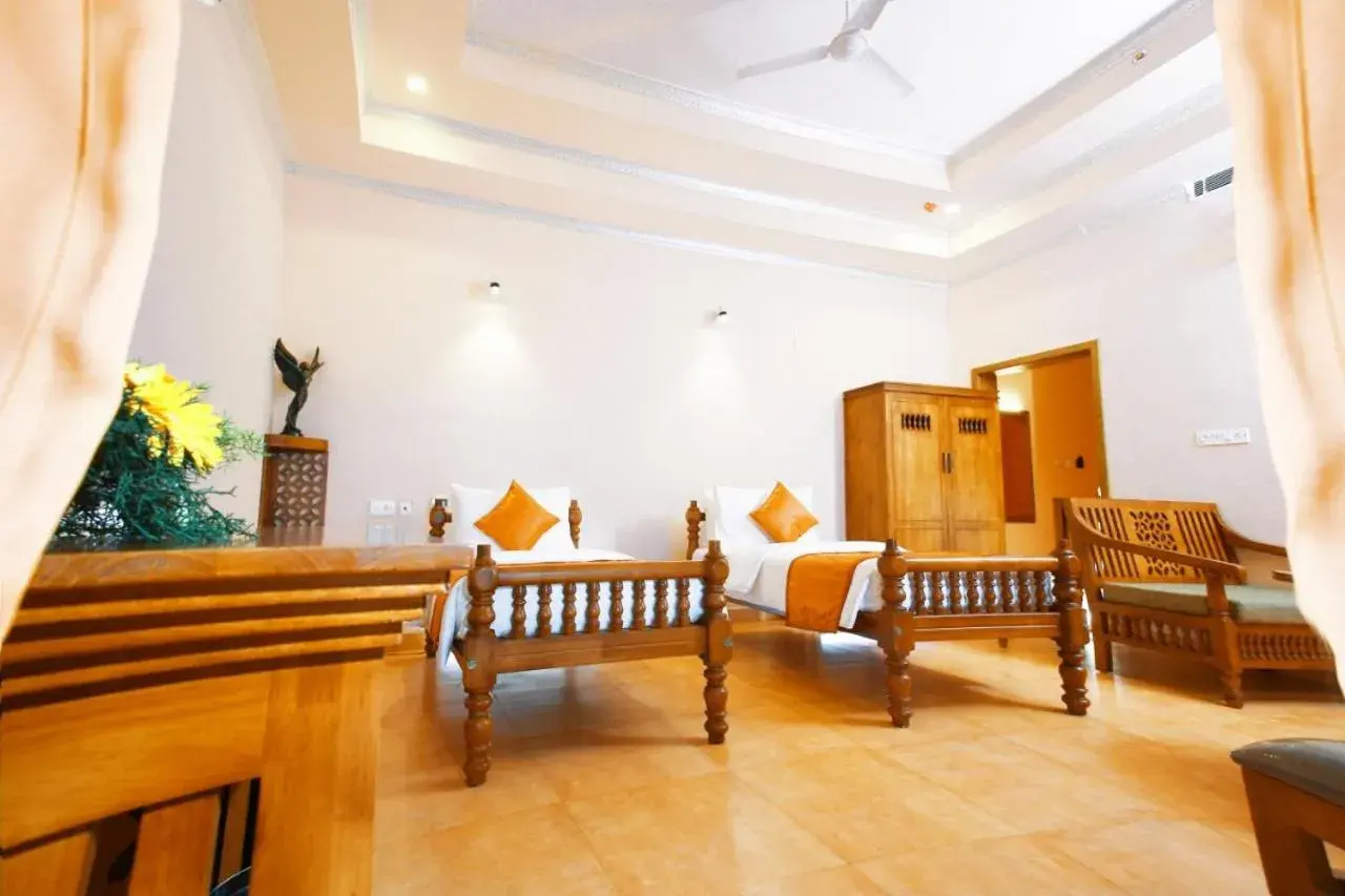 Deluxe Room in Krishna Beach Resort Deluxe Room in Krishna Beach Resort