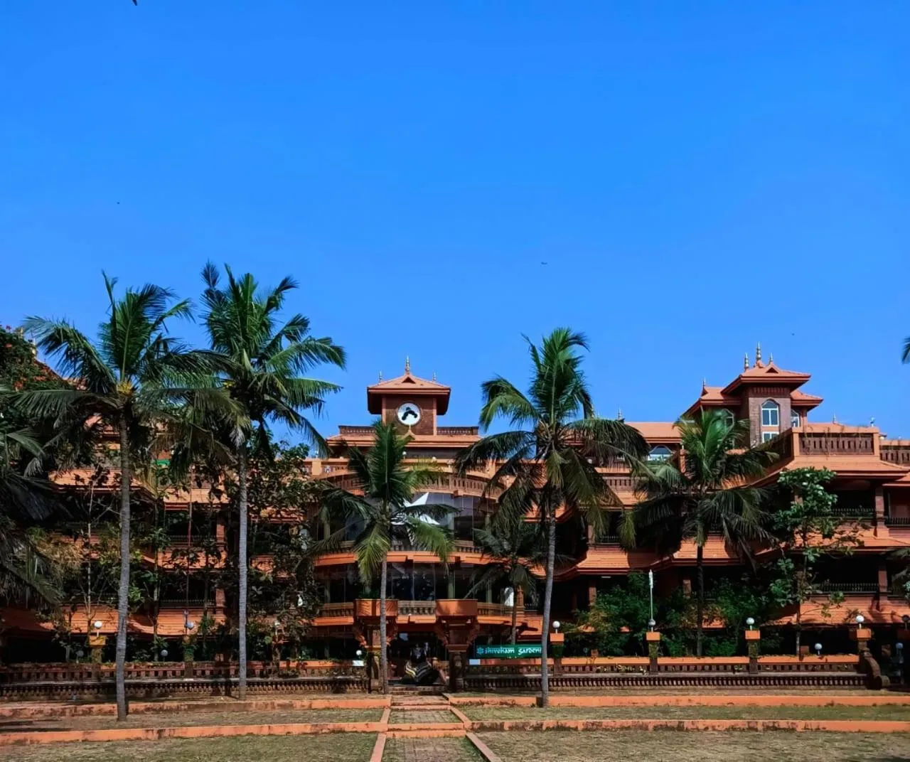 Property building in Krishna Beach Resort