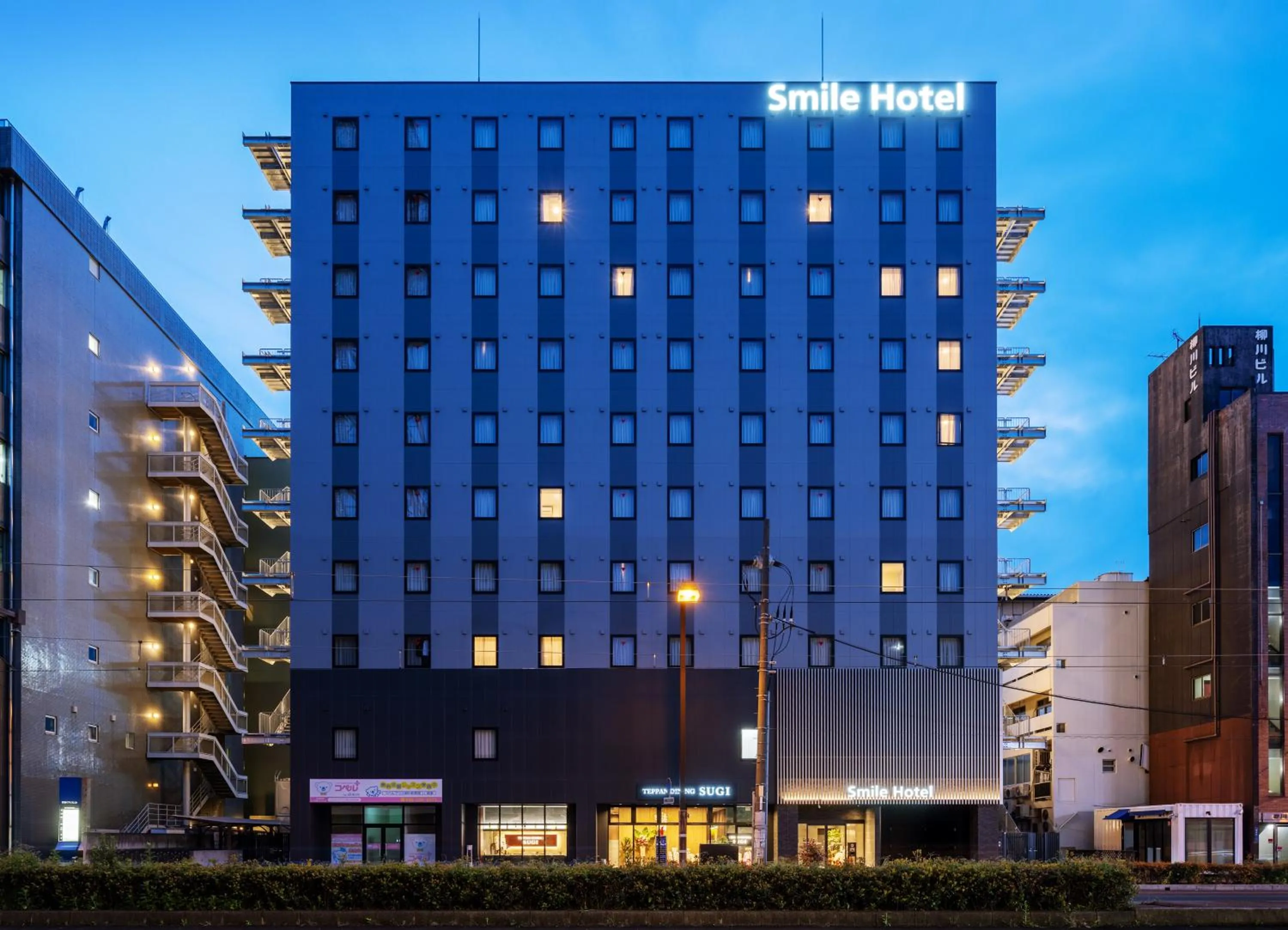 Property building in Smile Hotel Okayama
