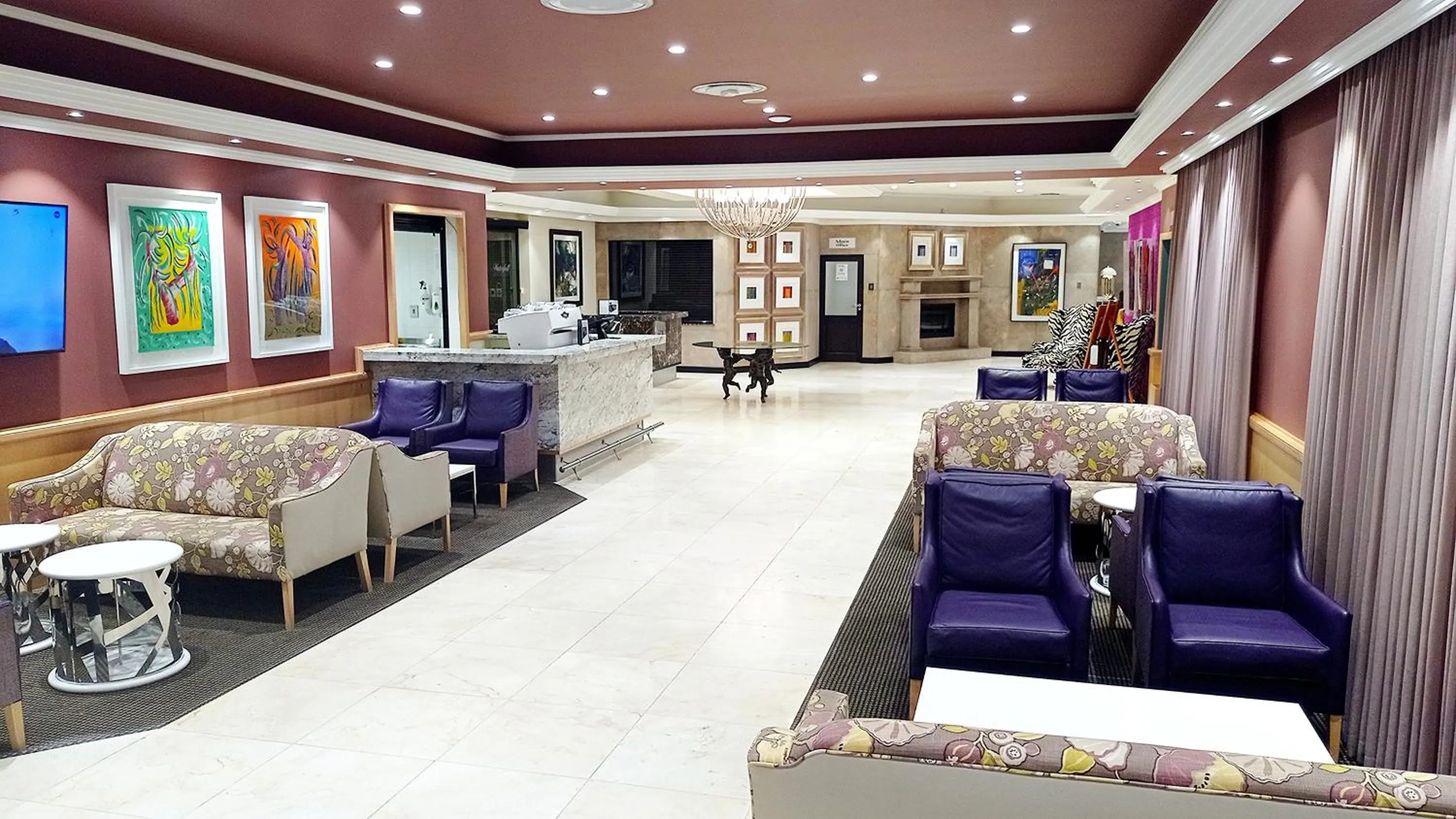 Lobby or reception in Sparkling Water Hotels & Spa