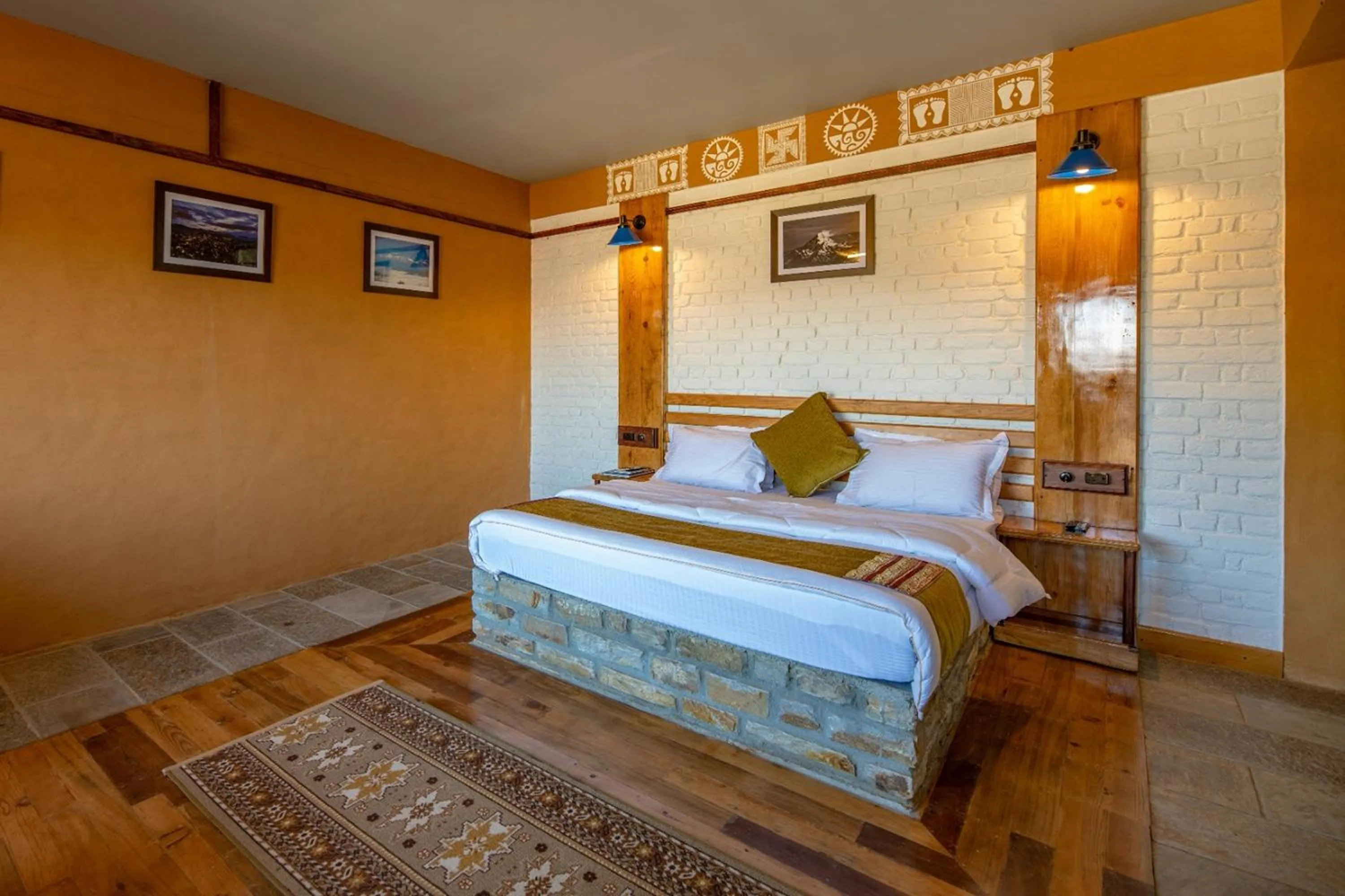 Bedroom, Bed in BluSalzz Homes - The Himalayan Bungalow, Almora - Uttarakhand