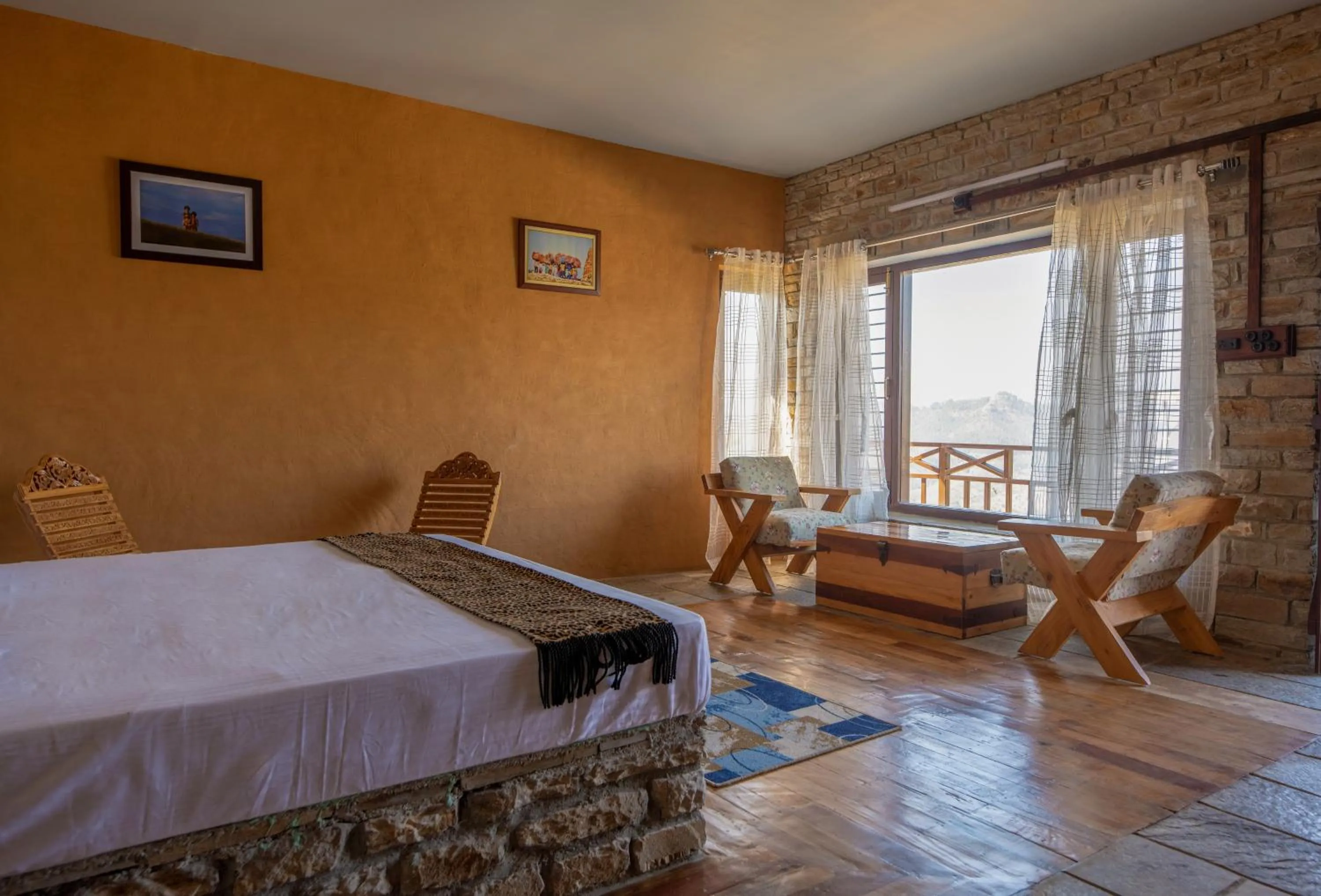 Bedroom, Bed in BluSalzz Homes - The Himalayan Bungalow, Almora - Uttarakhand