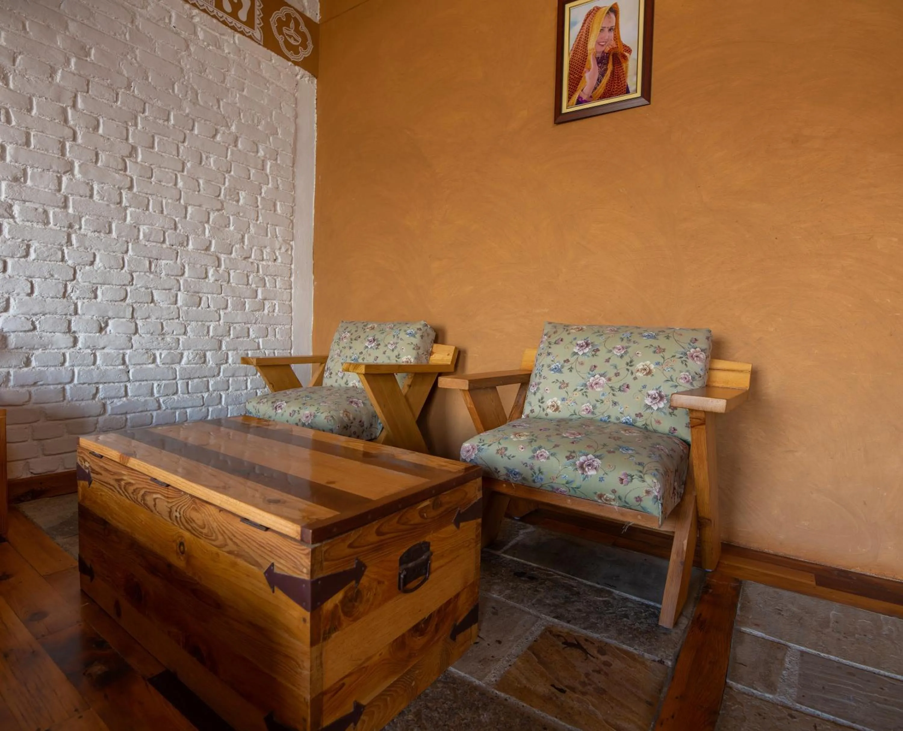 Seating area in BluSalzz Homes - The Himalayan Bungalow, Almora - Uttarakhand