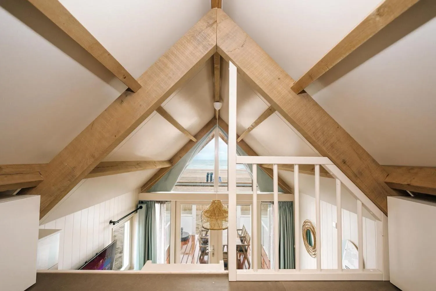 Bed in Thalassa Beach Houses