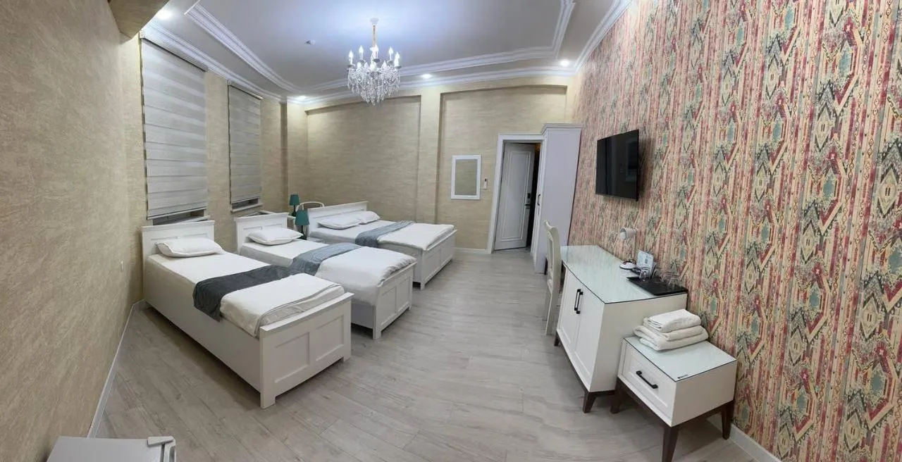 Bed in IZUMRUD PALACE