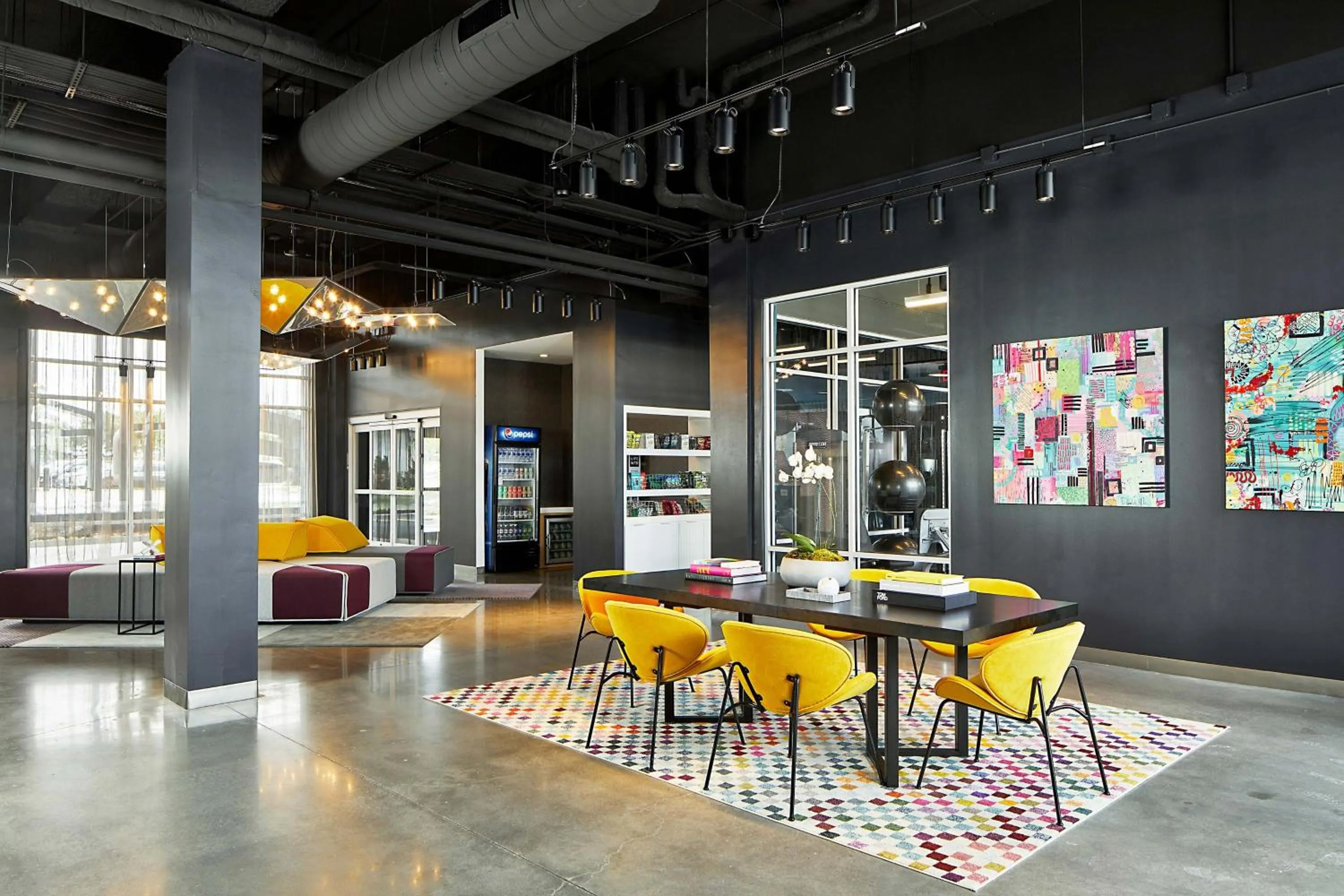 Lobby or reception in Aloft Chattanooga Hamilton Place