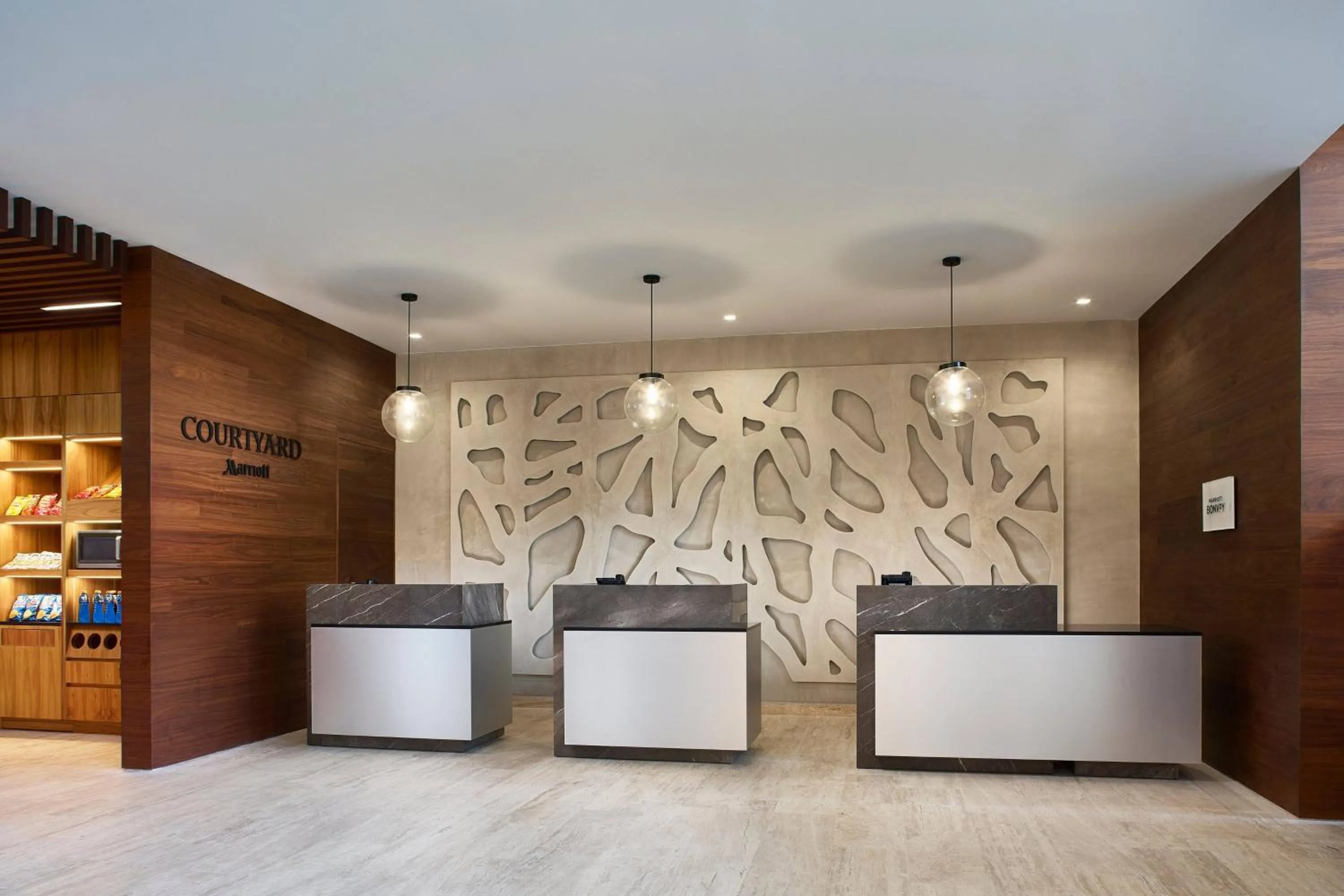 Lobby or reception in Courtyard by Marriott Merida Downtown