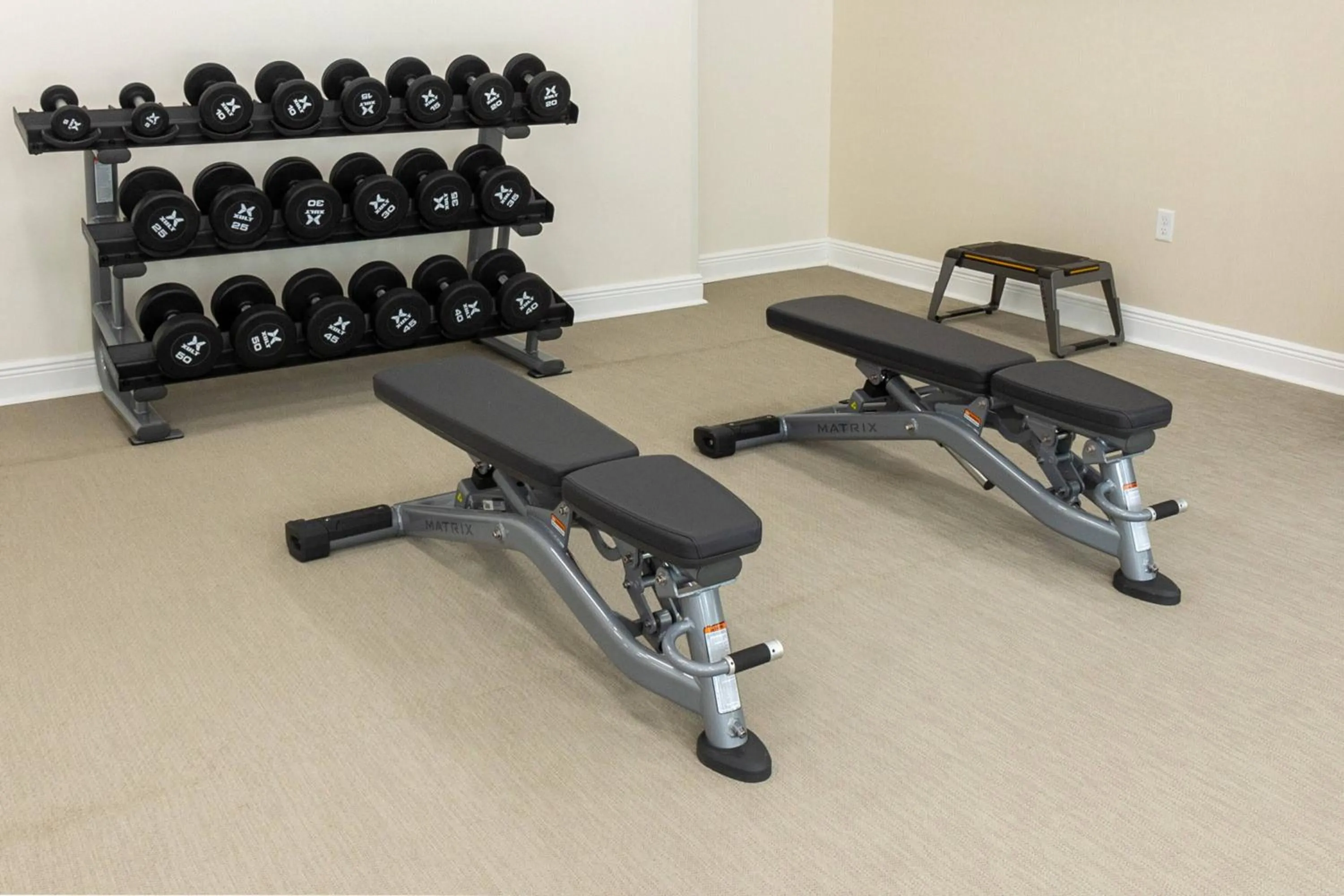 Fitness centre/facilities in SpringHill Suites by Marriott Slidell