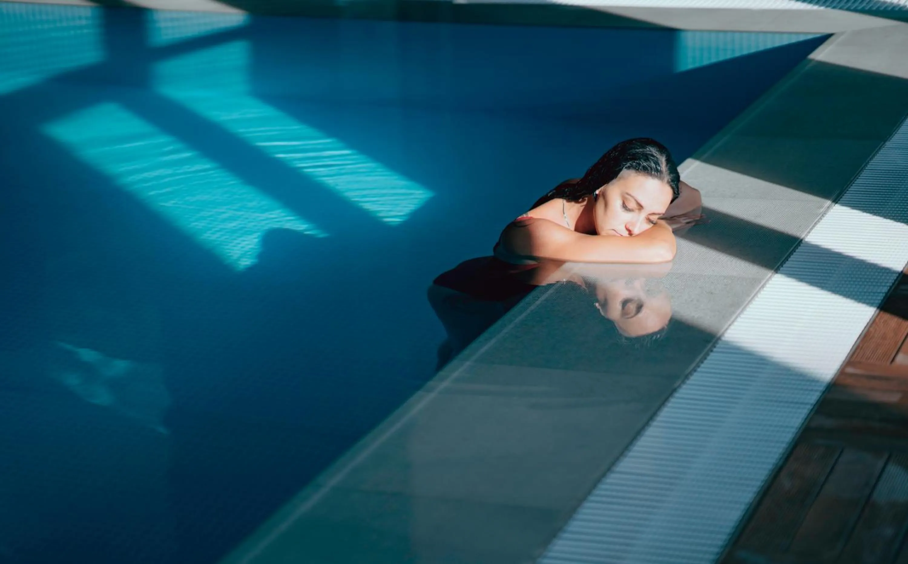 Swimming pool in Ambassadori Goderdzi Hotel