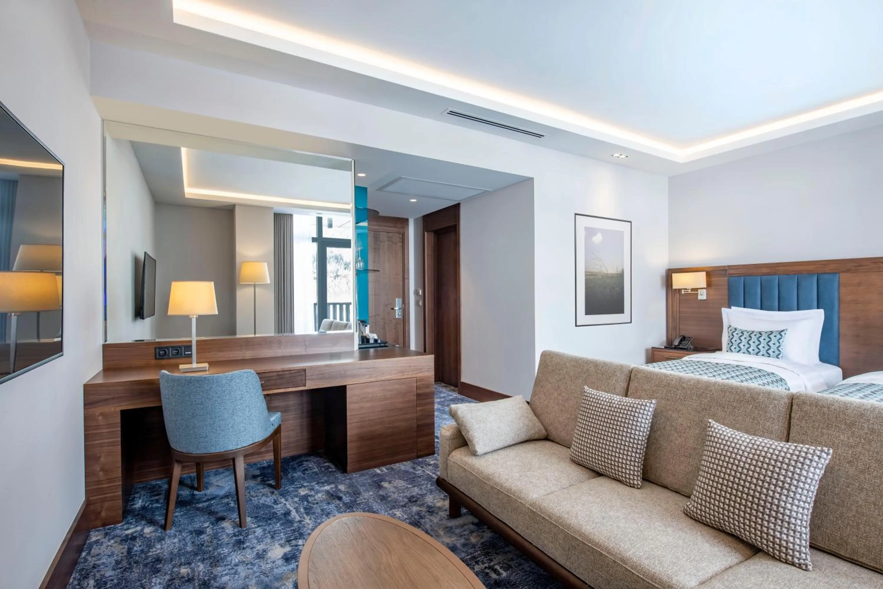 Photo of the whole room, Bed in Ambassadori Goderdzi Hotel