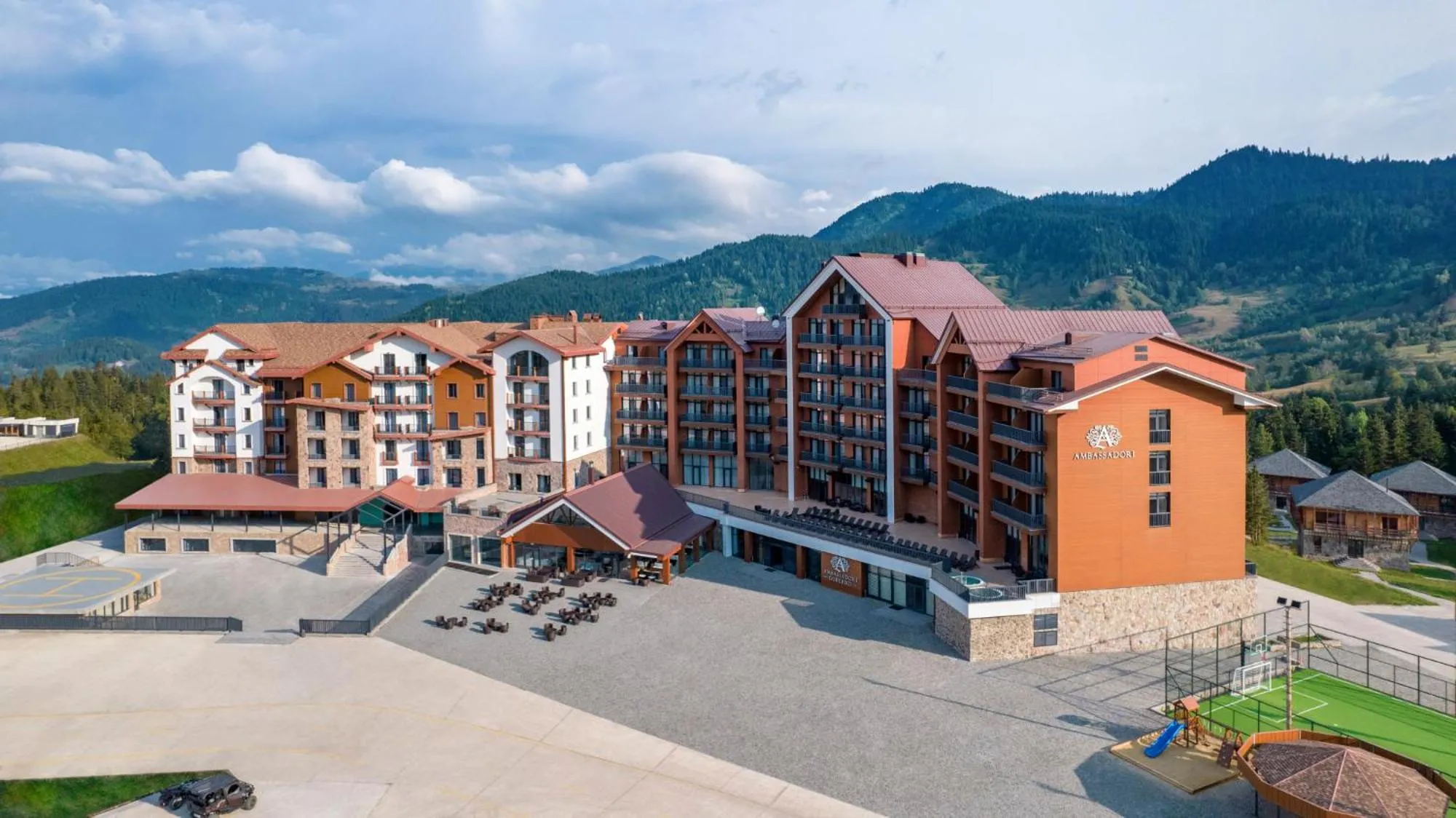 Property building in Ambassadori Goderdzi Hotel