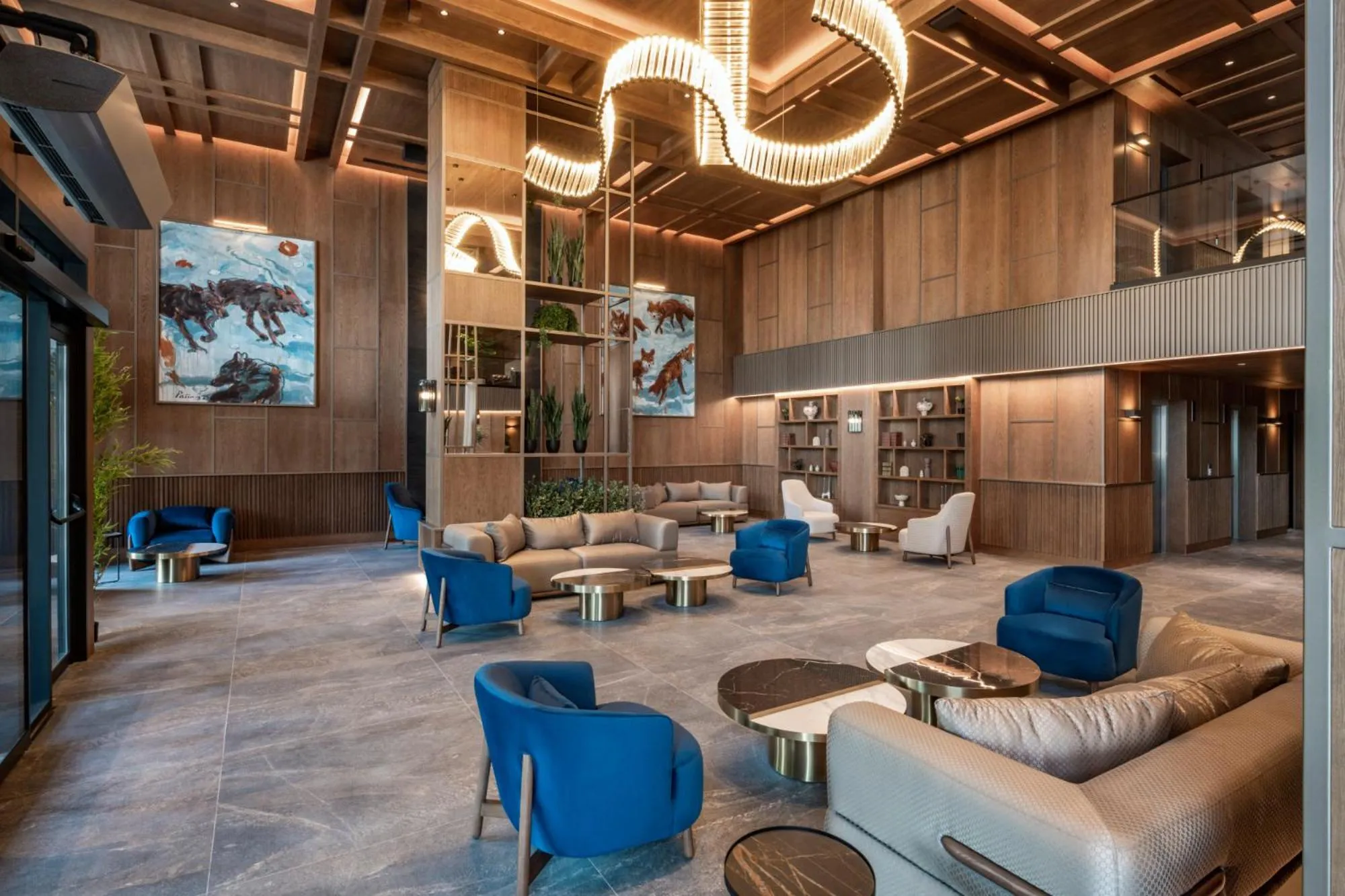 Lobby or reception in Ambassadori Goderdzi Hotel