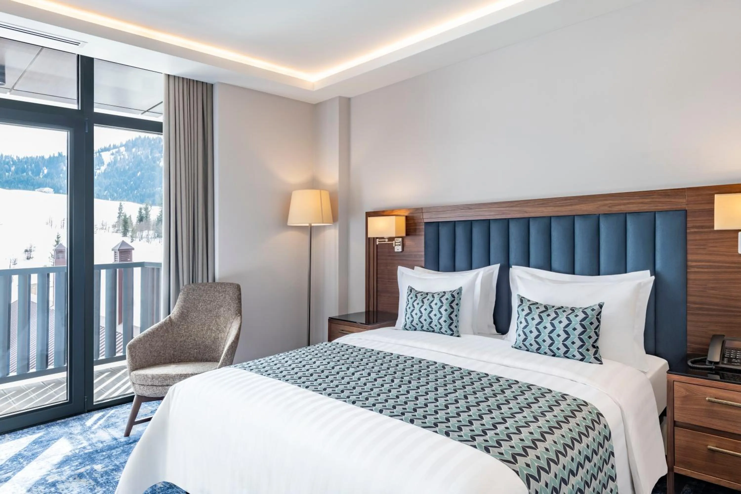 Bedroom, Bed in Ambassadori Goderdzi Hotel