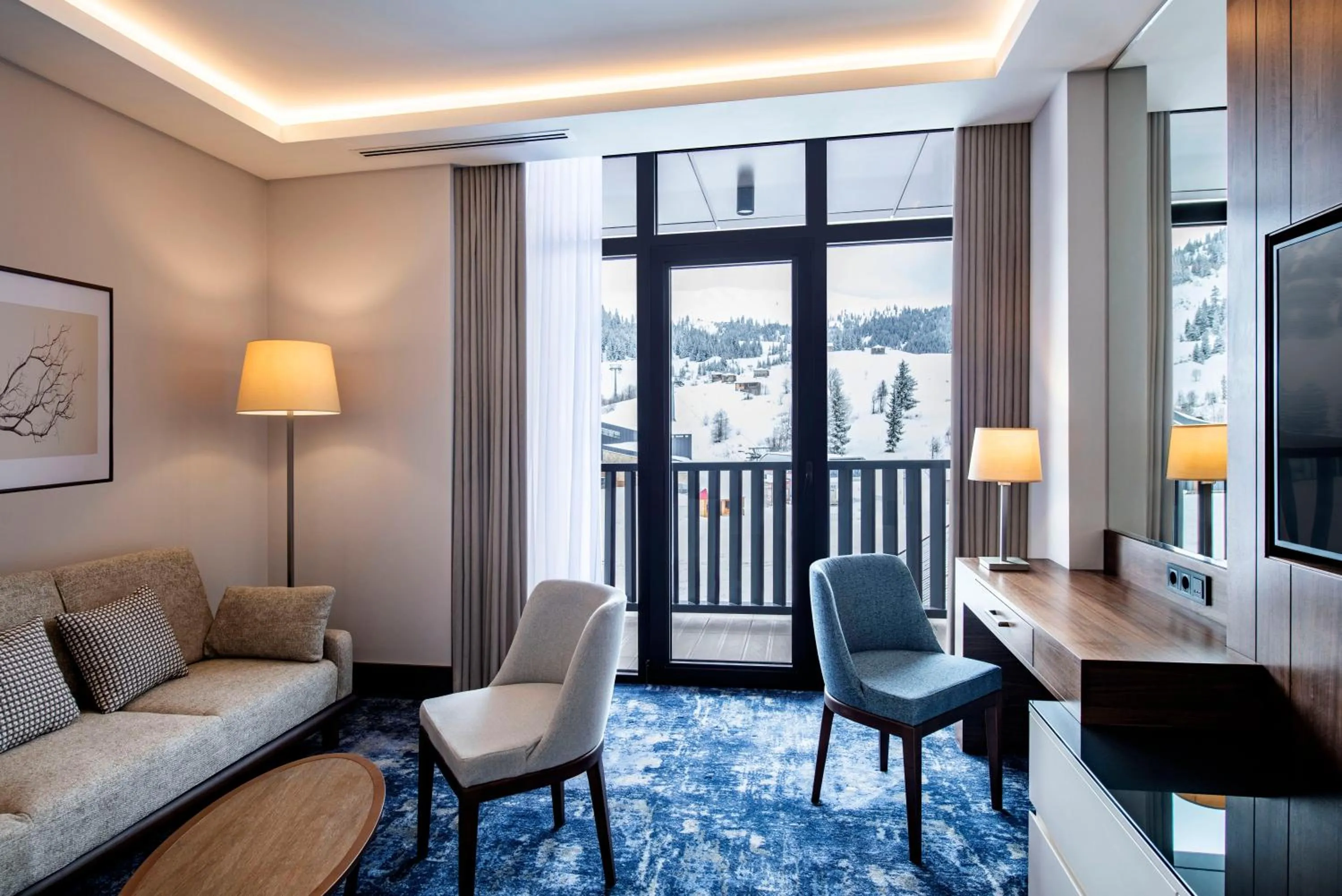 Living room in Ambassadori Goderdzi Hotel