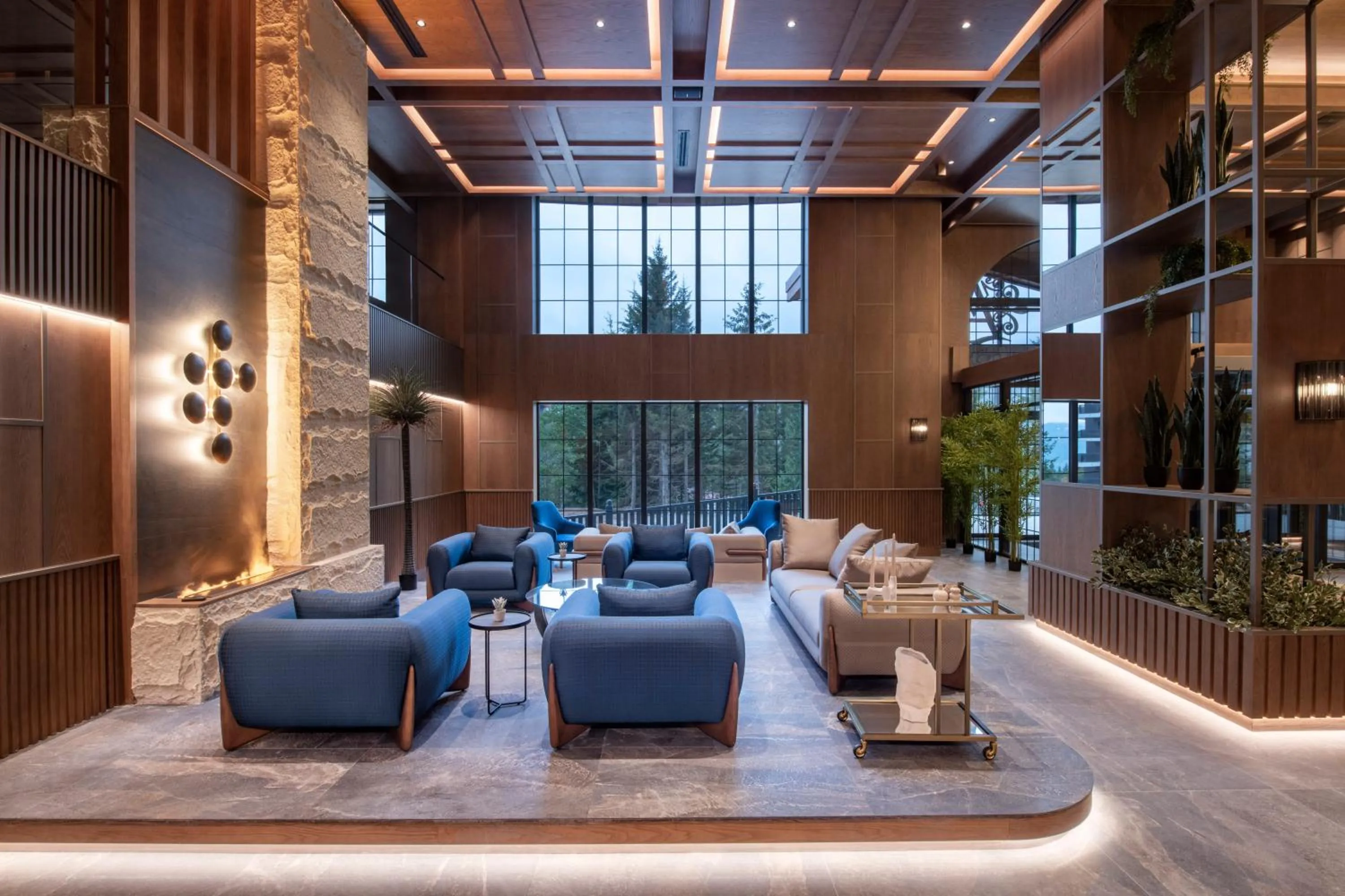 Lobby or reception in Ambassadori Goderdzi Hotel