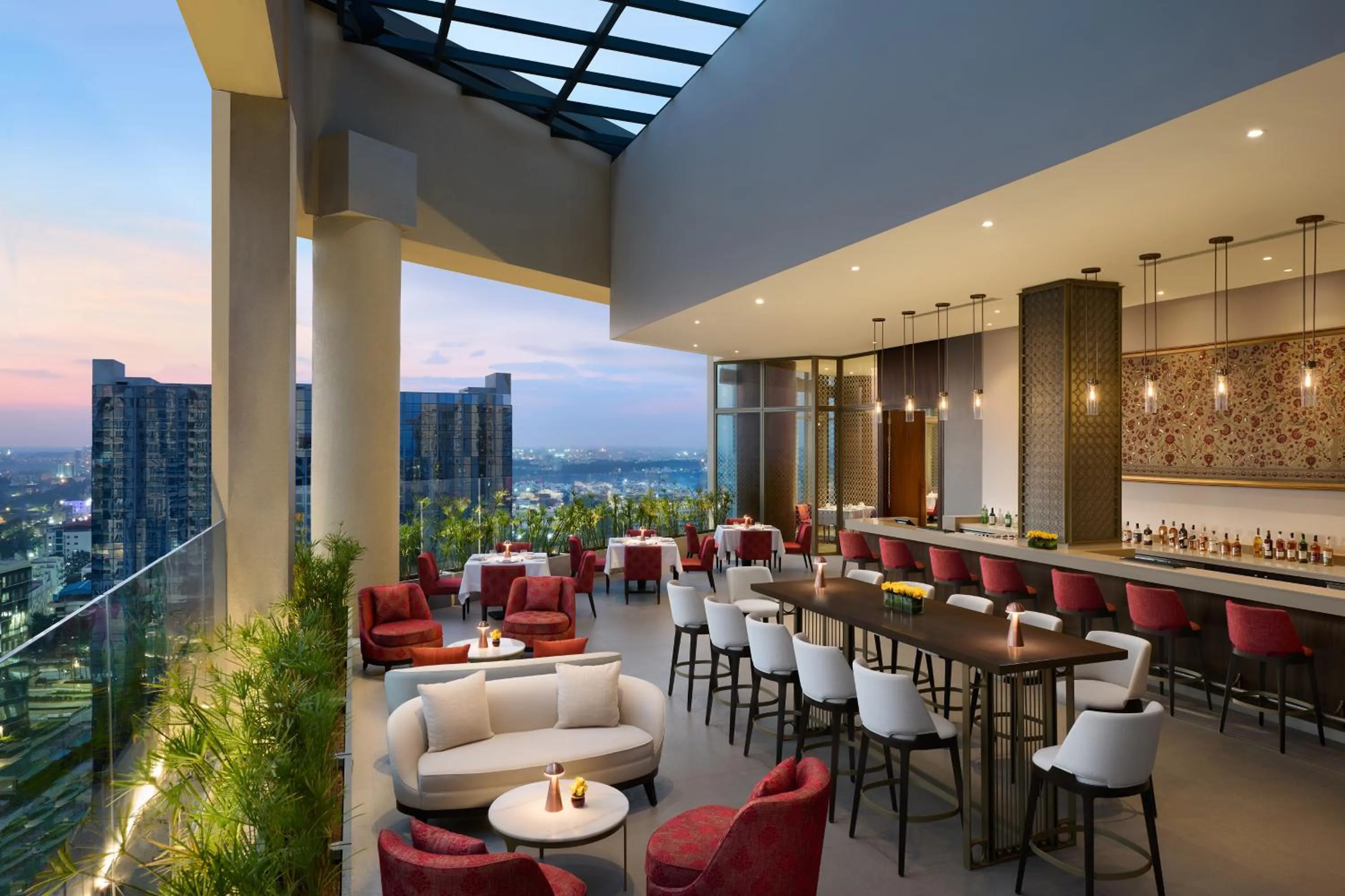 Restaurant/places to eat in The Leela Bhartiya City Bengaluru