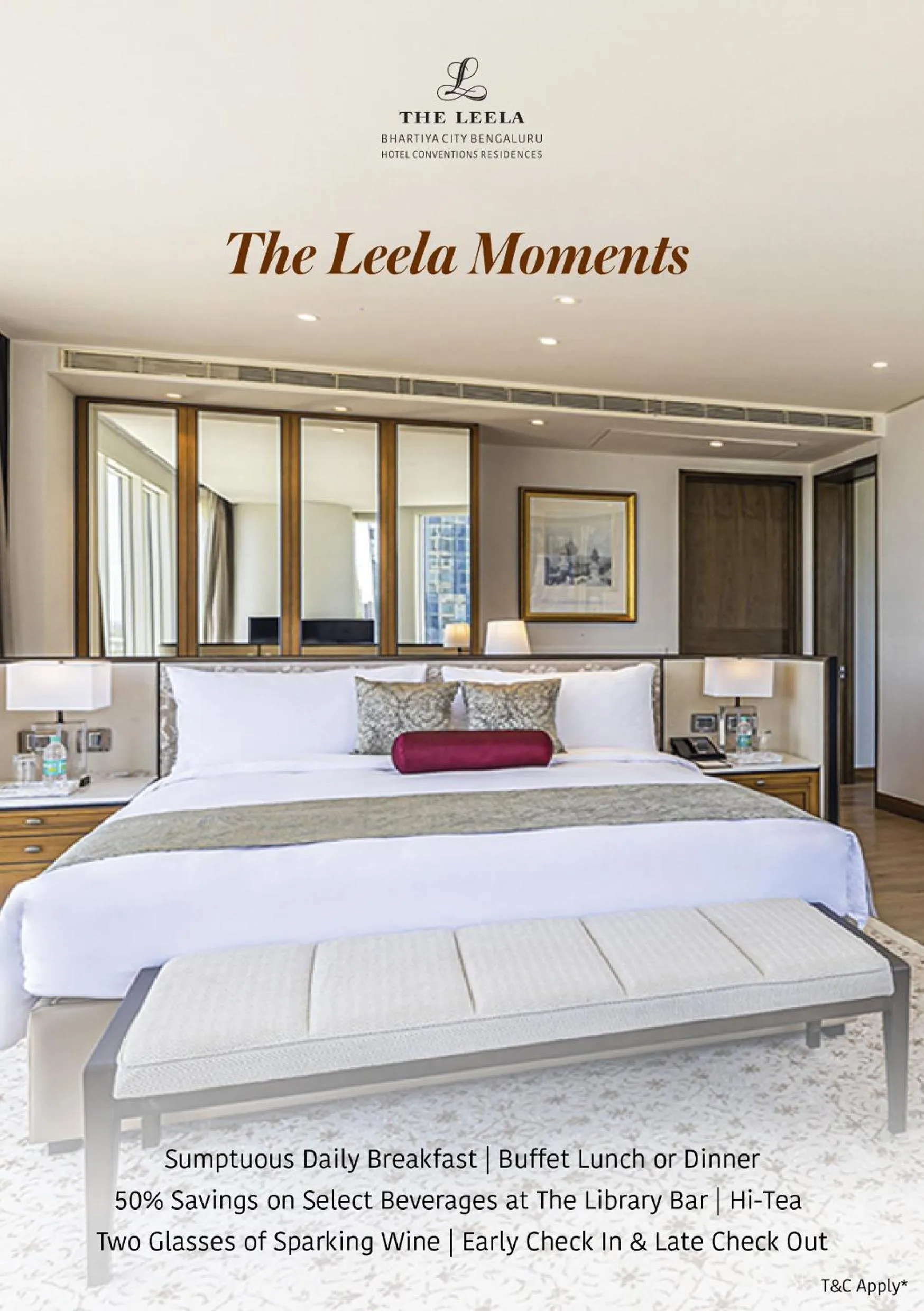 Other, Bed in The Leela Bhartiya City Bengaluru