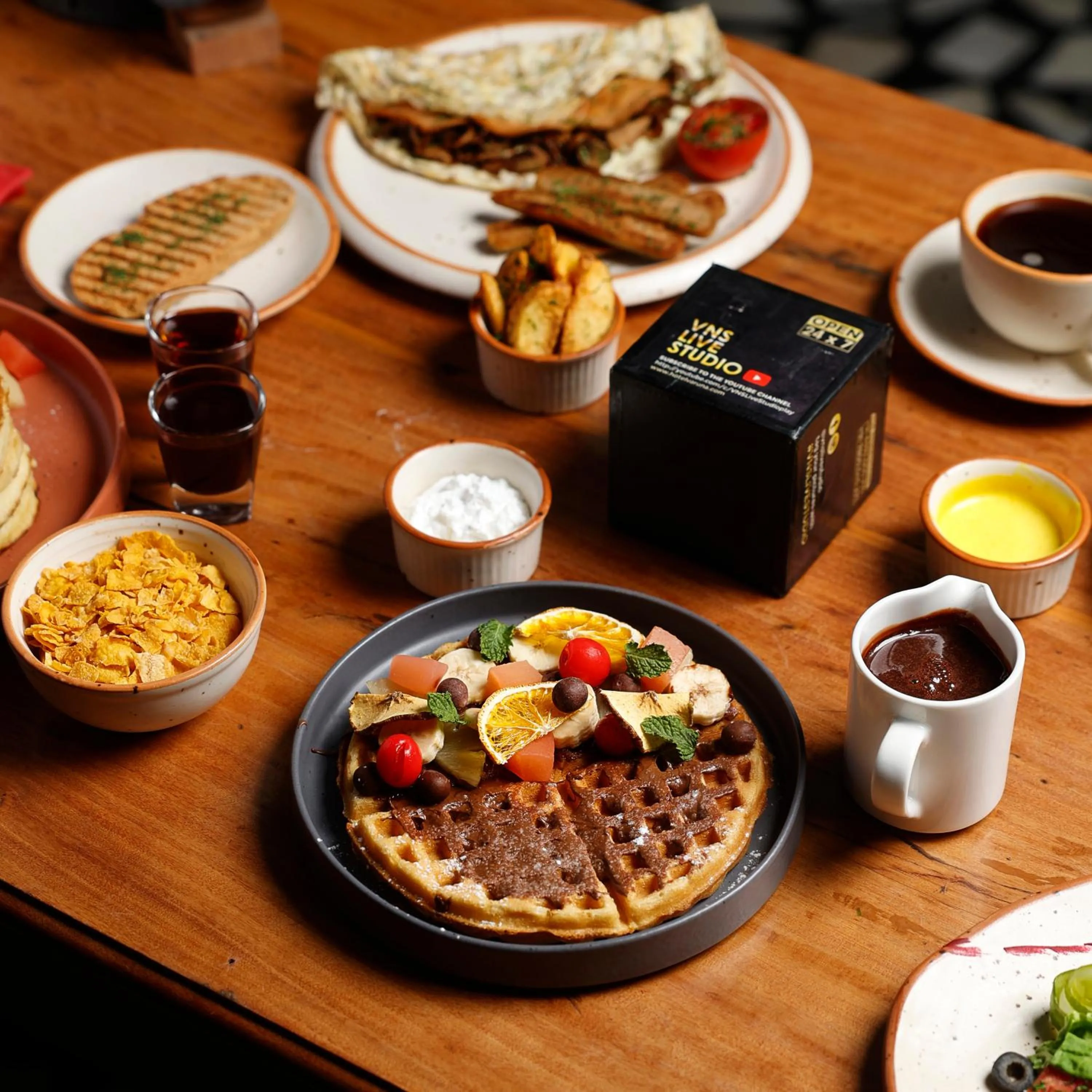 Breakfast in HOTEL VARUNA