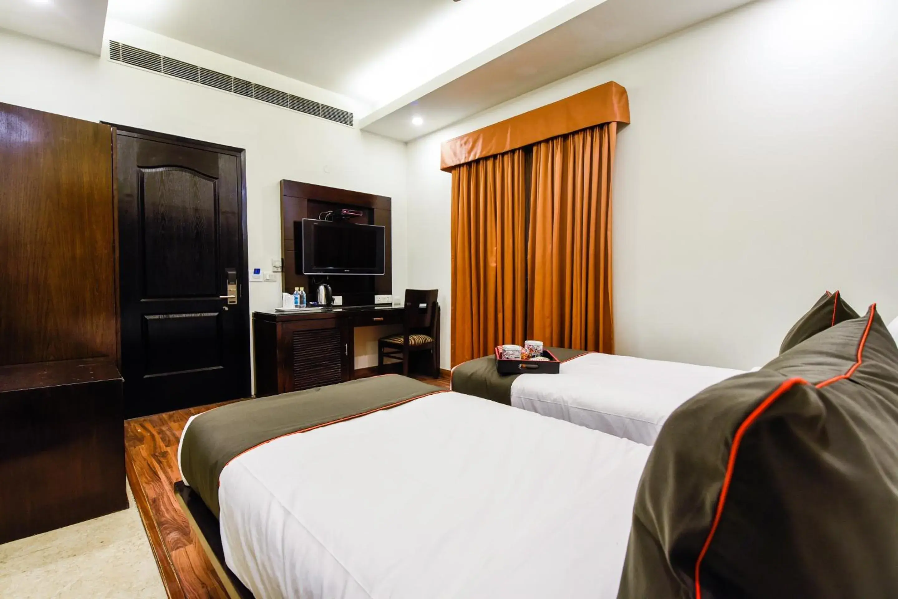 Bedroom, Bed in Hotel O Venkata Sai Sadan Mathrusree Nagar Bedroom, Bed in Hotel O Venkata Sai Sadan Mathrusree Nagar