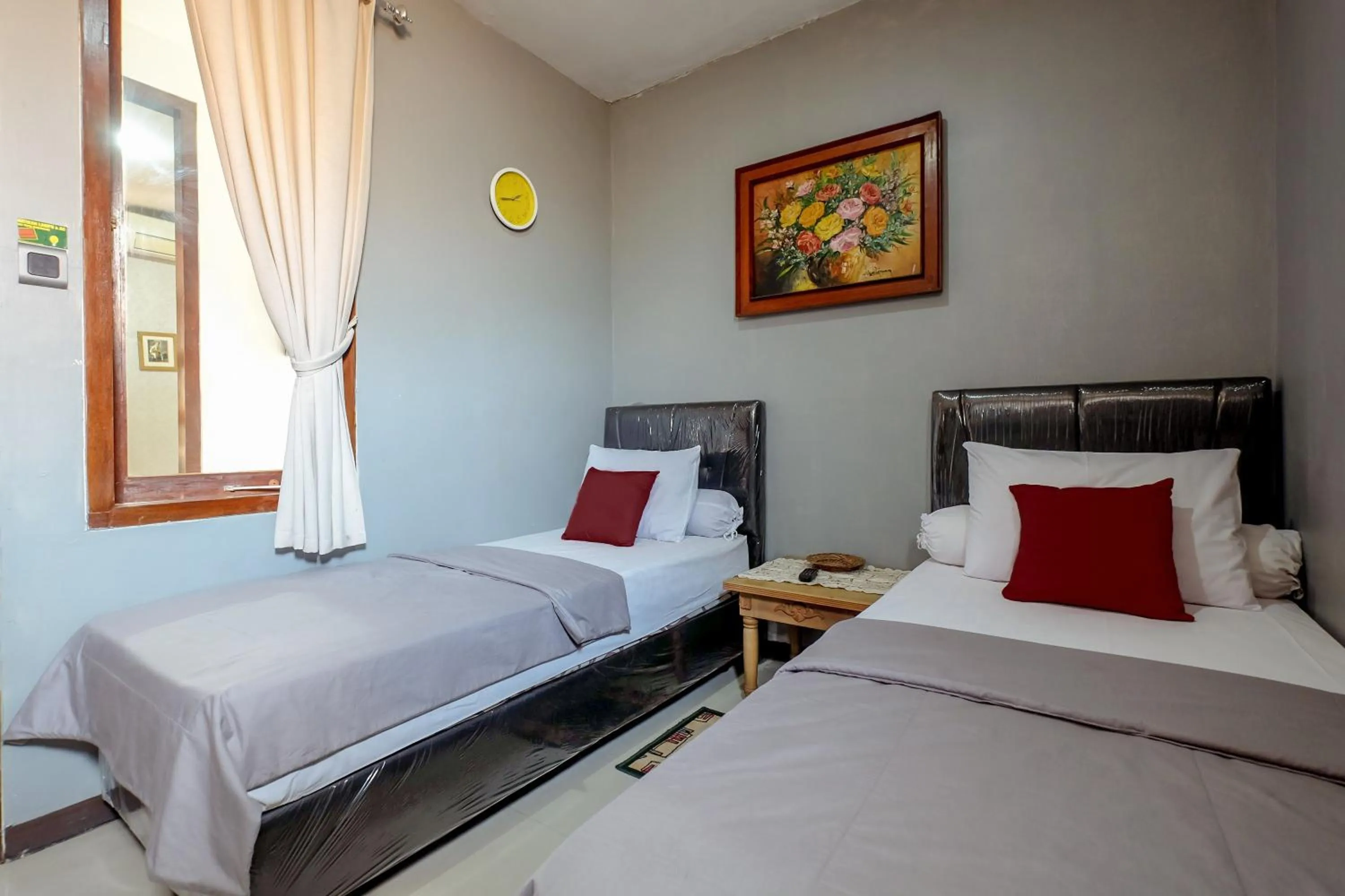 Bed in Buminanienie Guesthouse Bandung