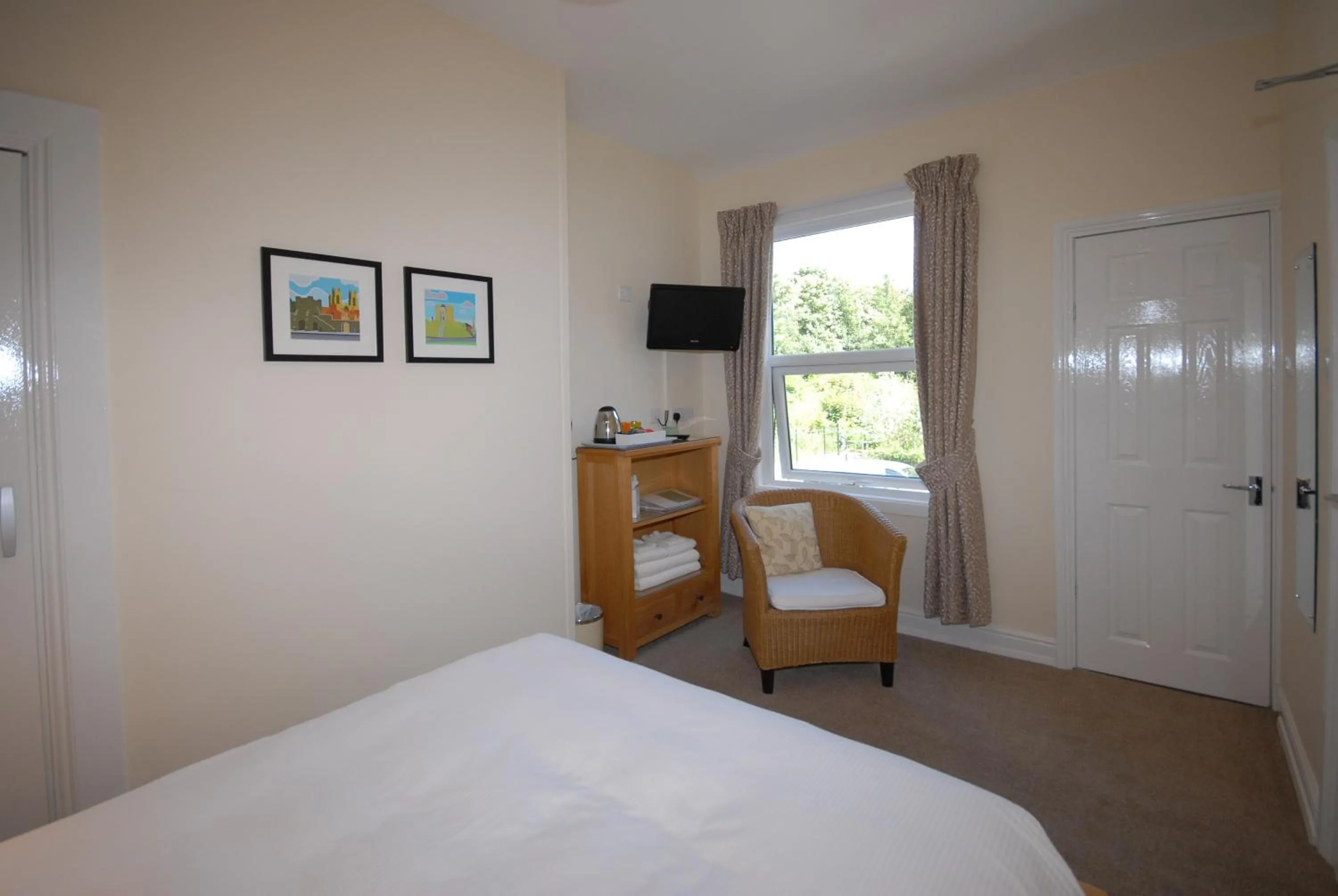 Bed in Abbey Guest House York