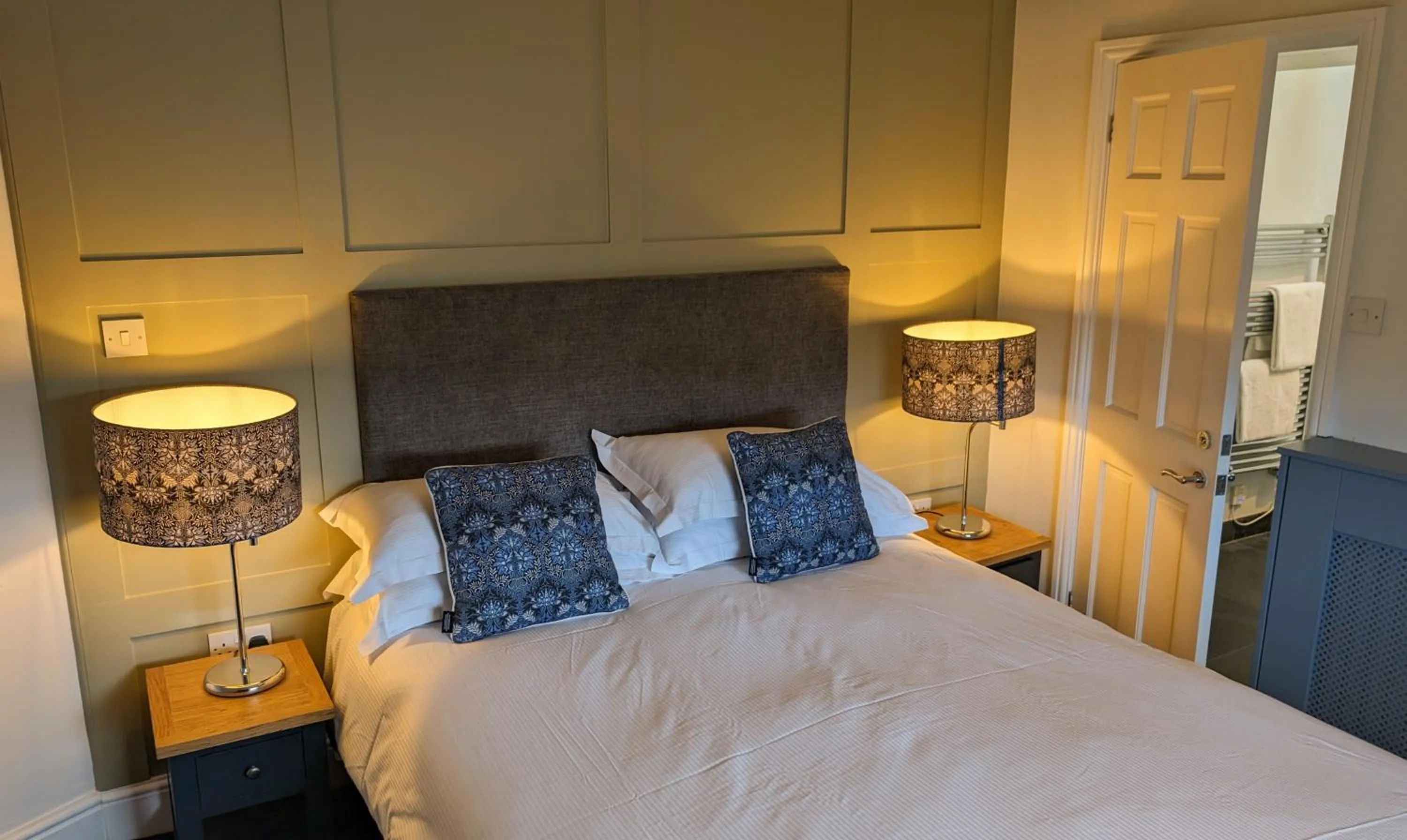 Bed in The White Hart Inn, Hawes