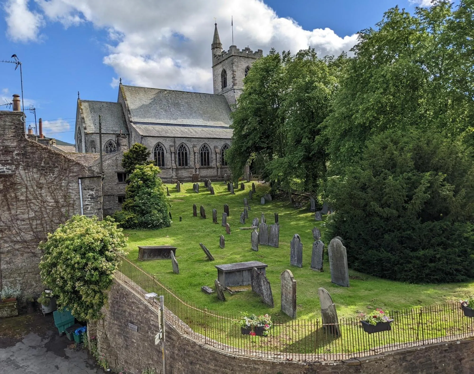 View (from property/room) in The White Hart Inn, Hawes