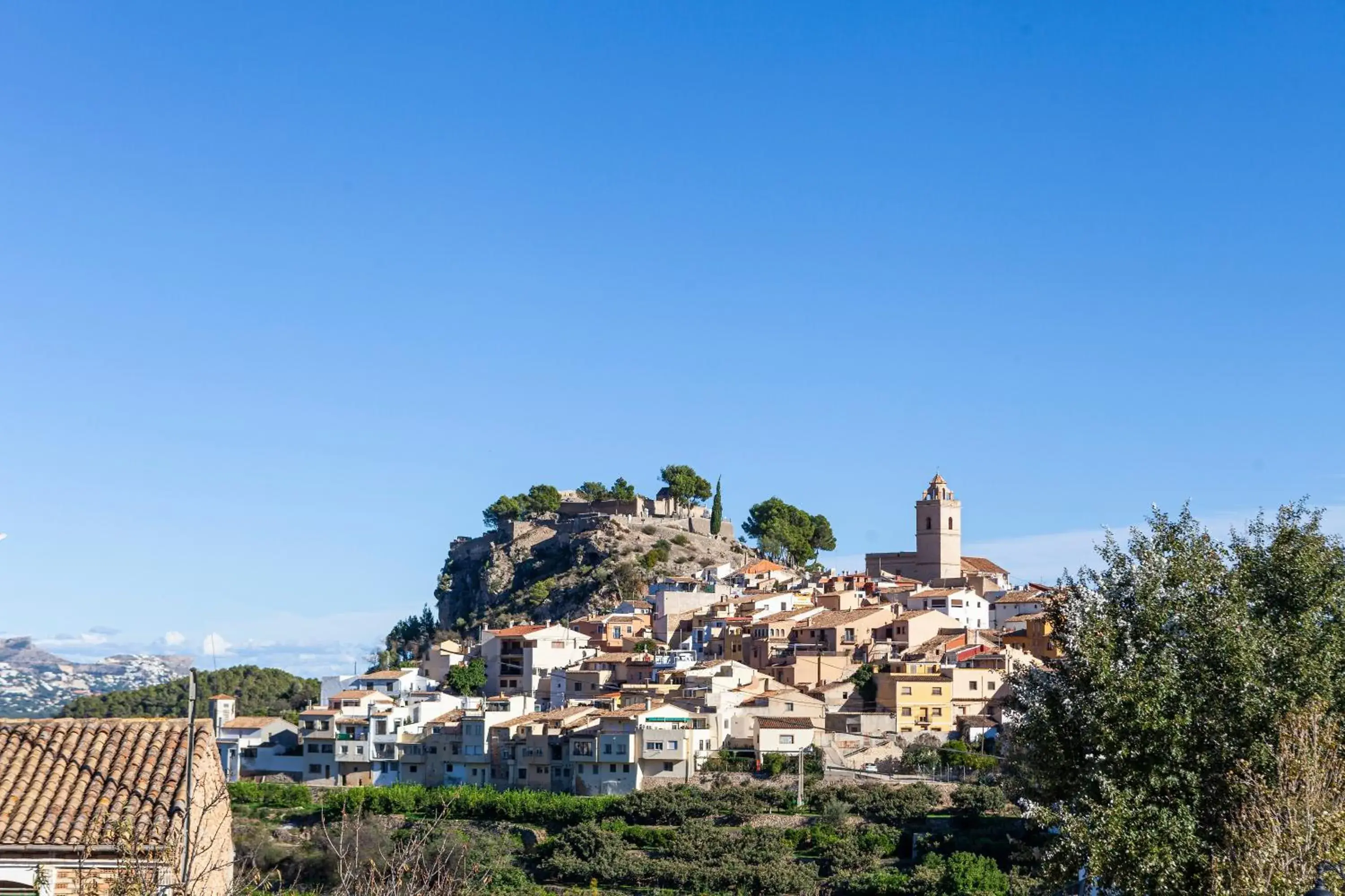 City view in Hostal León Dormido City view in Hostal León Dormido