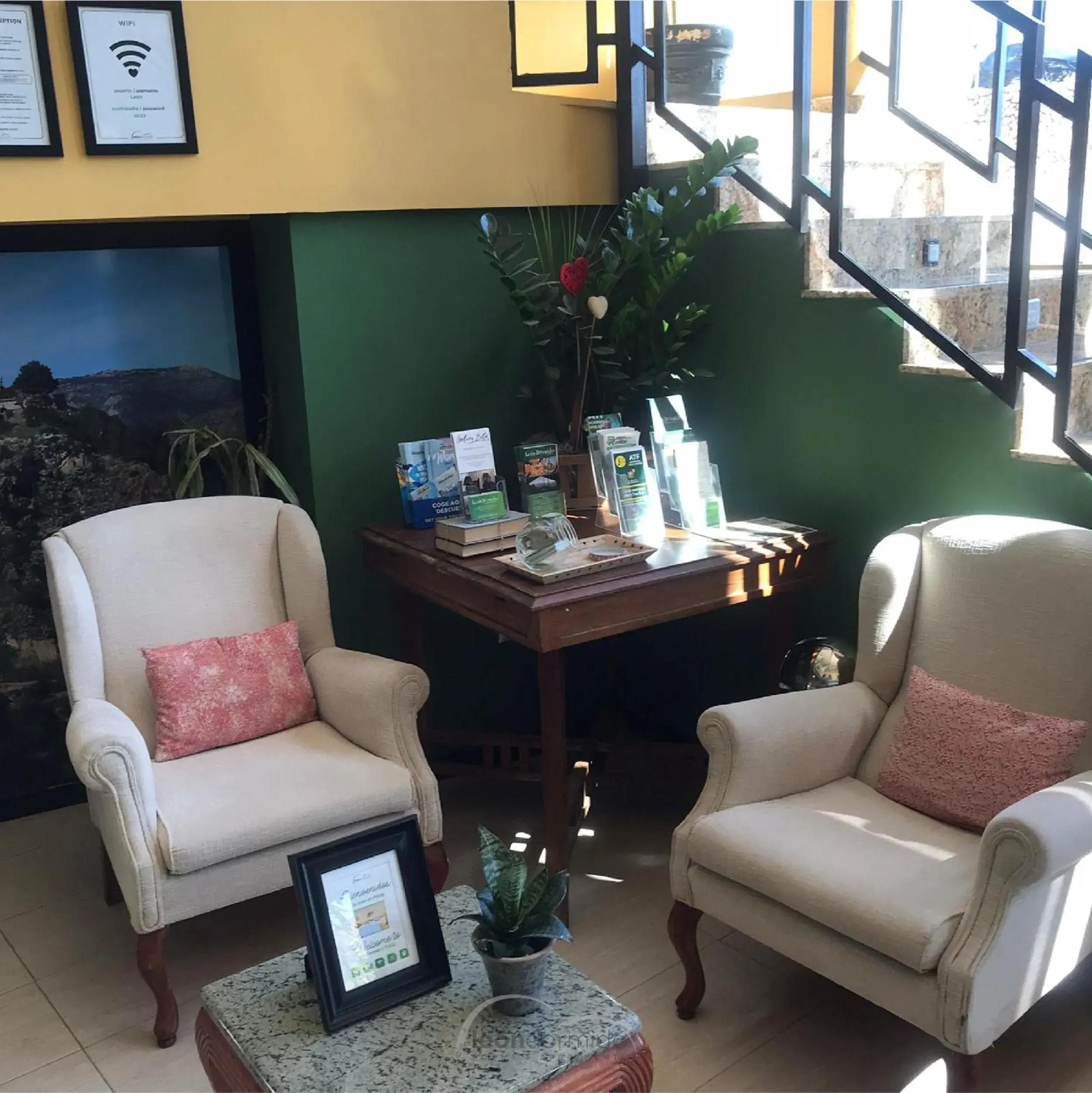 Lobby or reception in Hostal León Dormido Lobby or reception in Hostal León Dormido