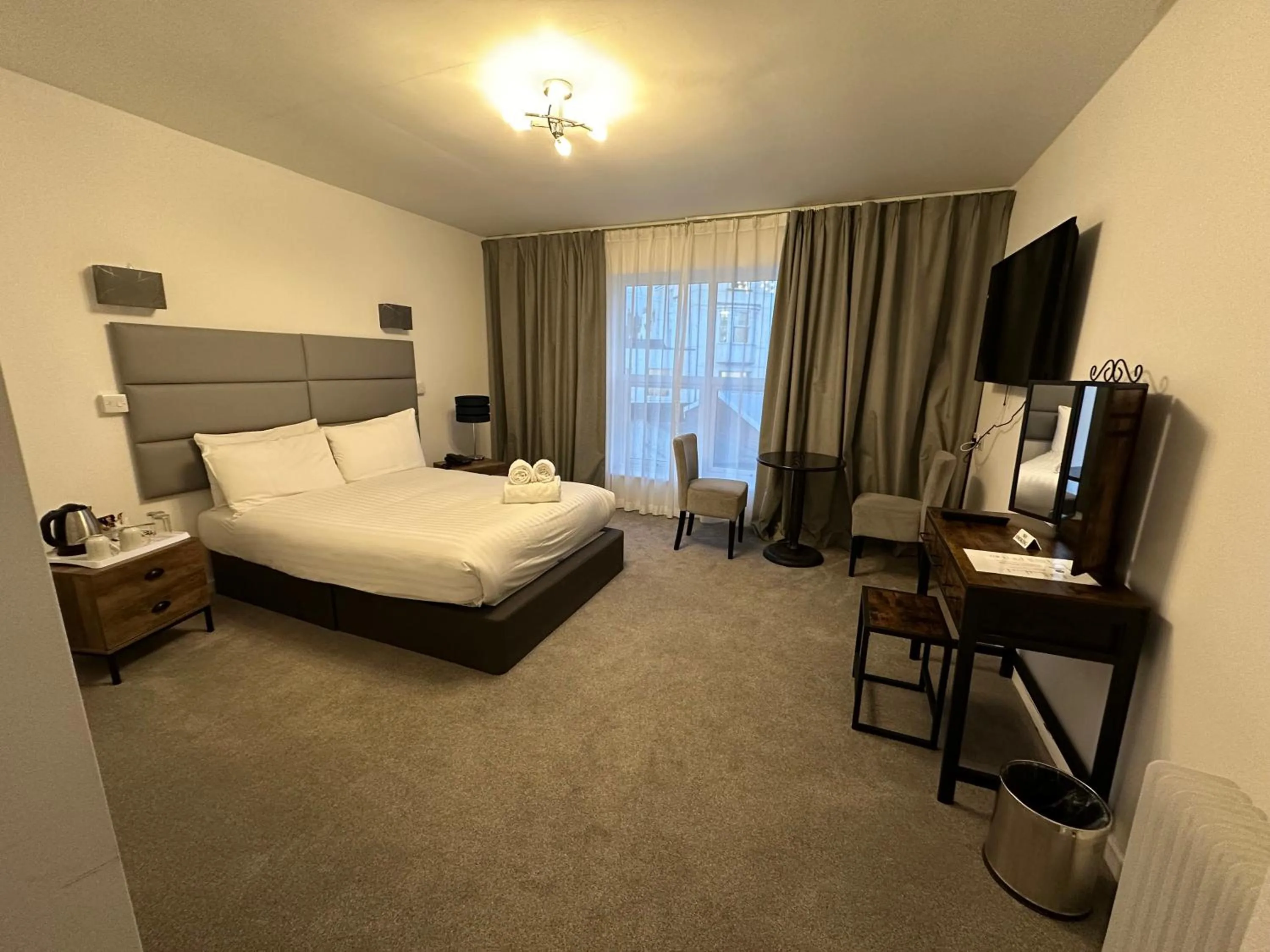 Bed in Exmouth Beach Hotel