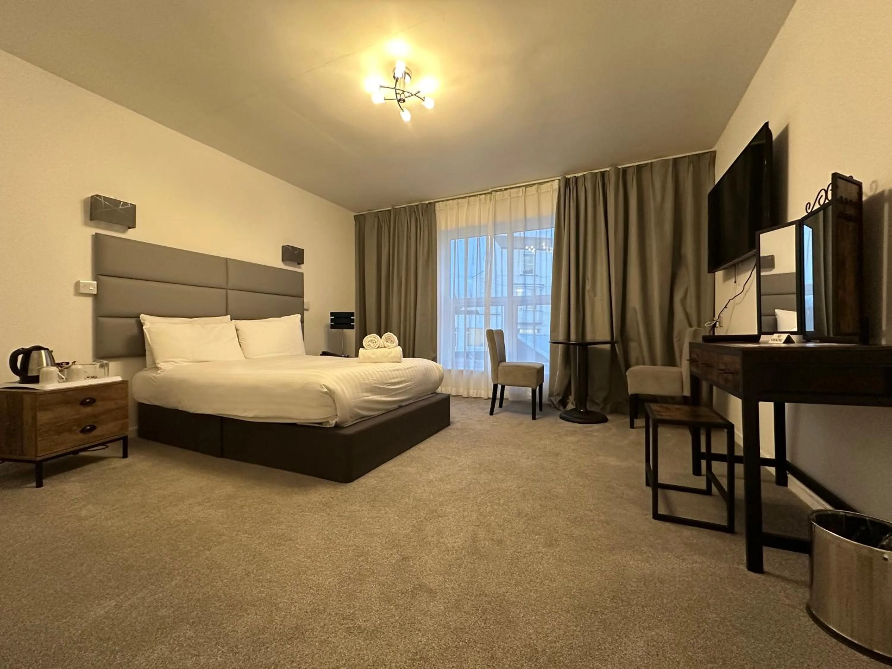 Bed in Exmouth Beach Hotel