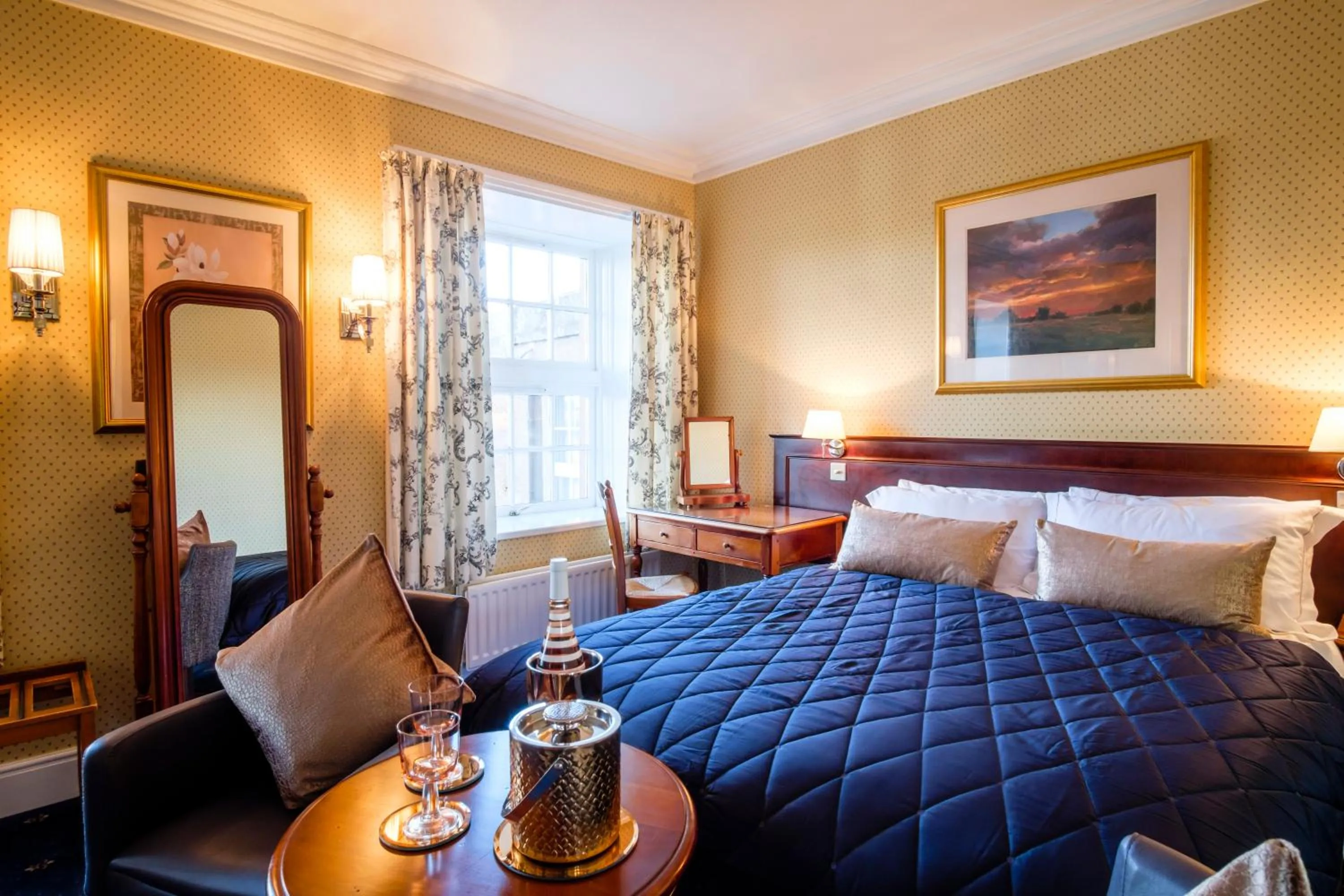 Bed in The Gretna Chase Hotel