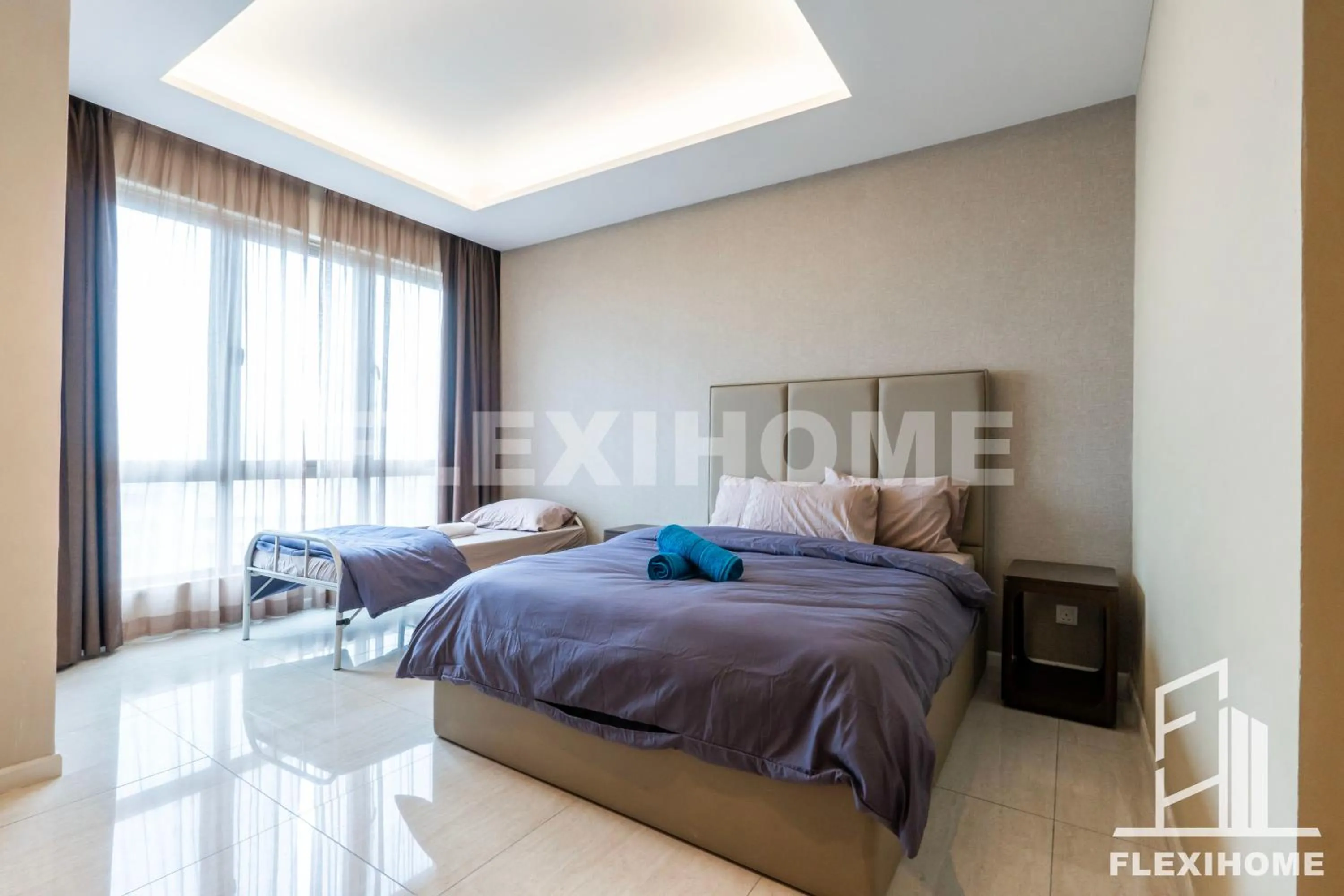 Standard Triple Studio - single occupancy in Dorsett Residences, Sri Hartamas-KL, Hotel Theme Studio Homes by Flexihome-MY