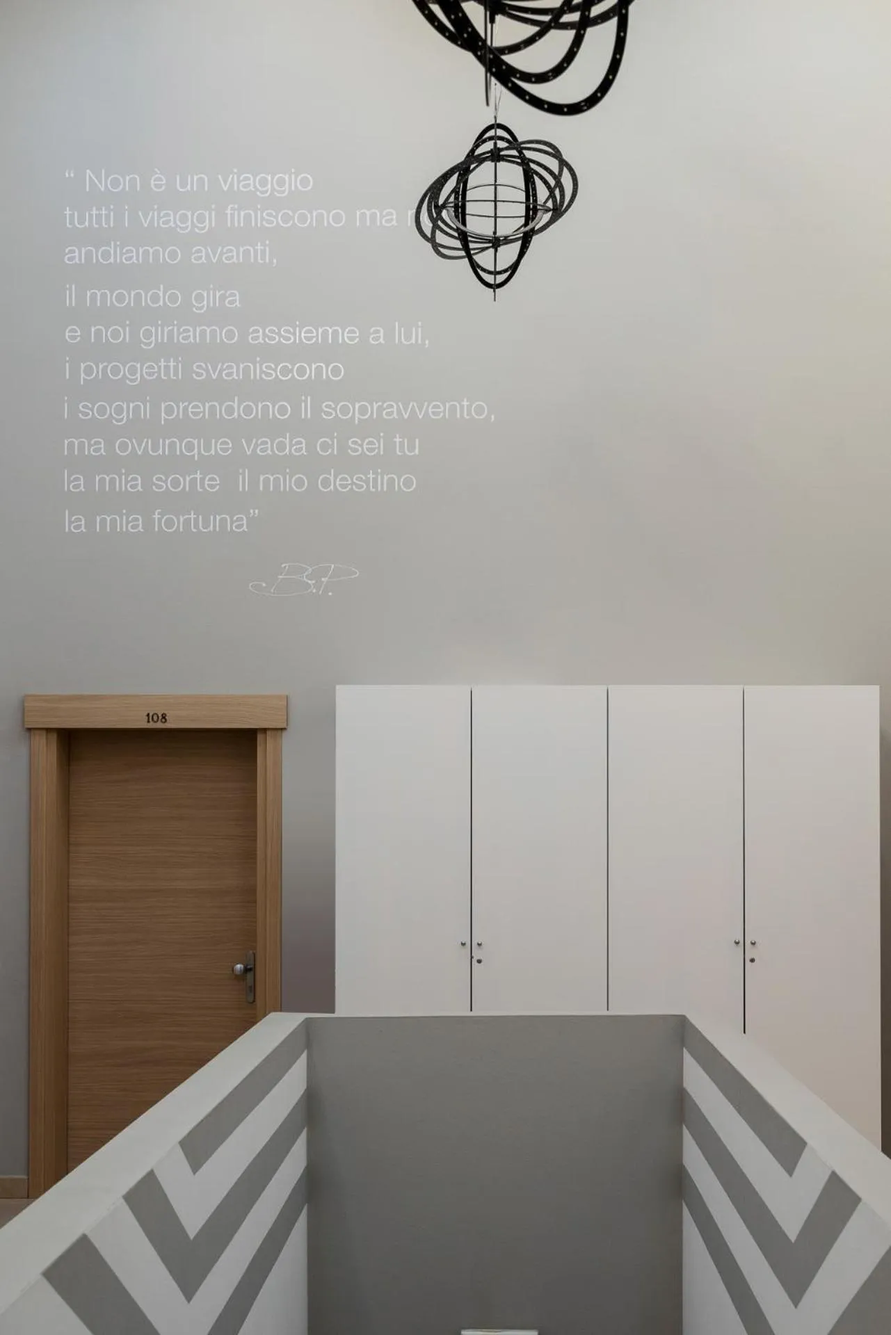 Text overlay in Castello D'Argile Hotel