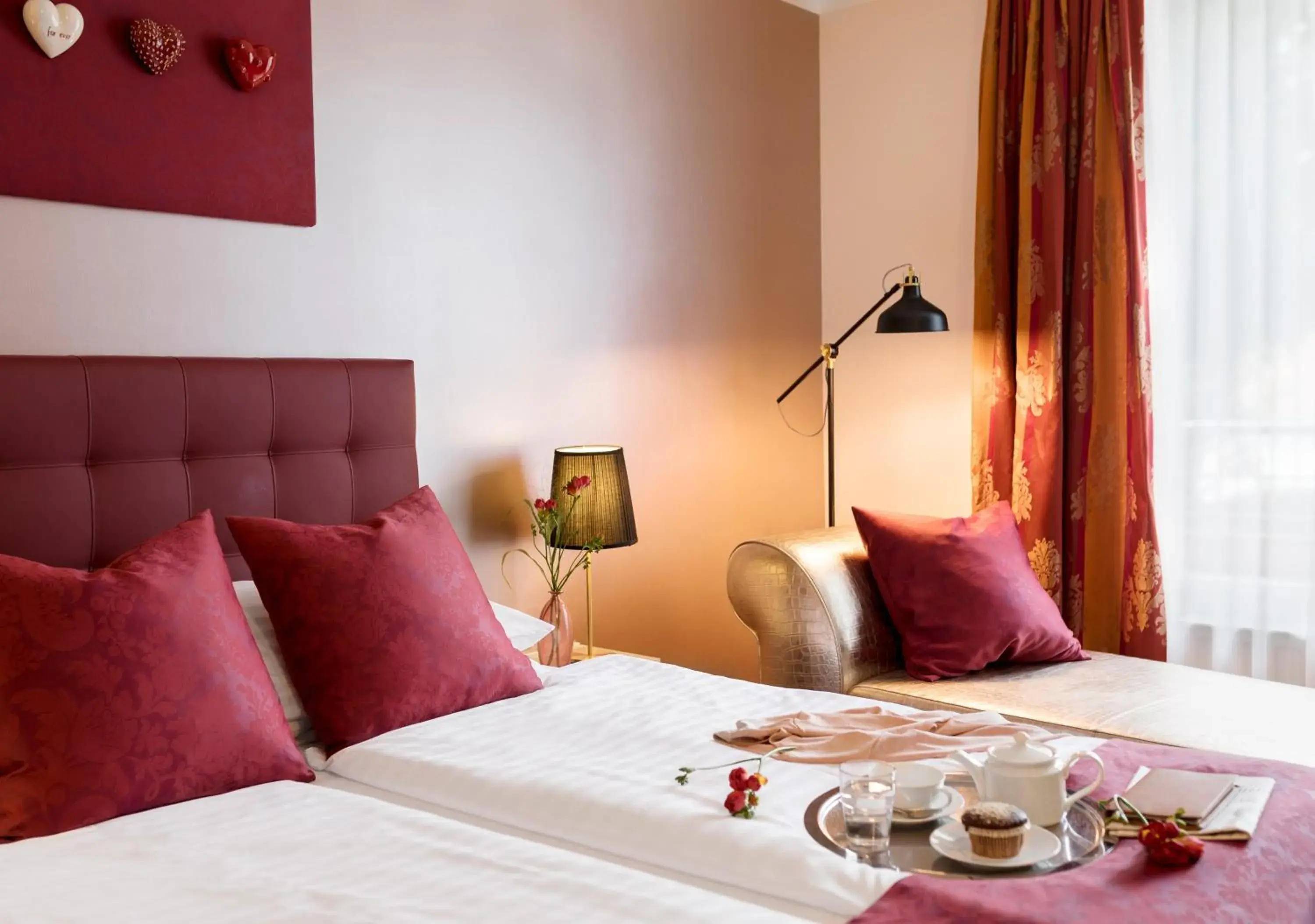 Bed in Boutiquehotel Stadthalle Bed in Boutiquehotel Stadthalle