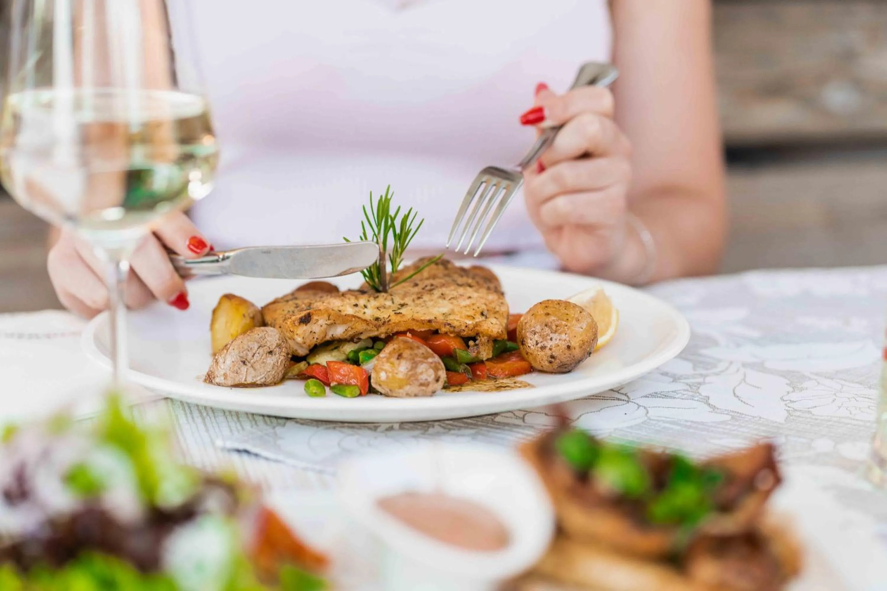 Restaurant/places to eat in Laschenskyhof Hotel & Spa