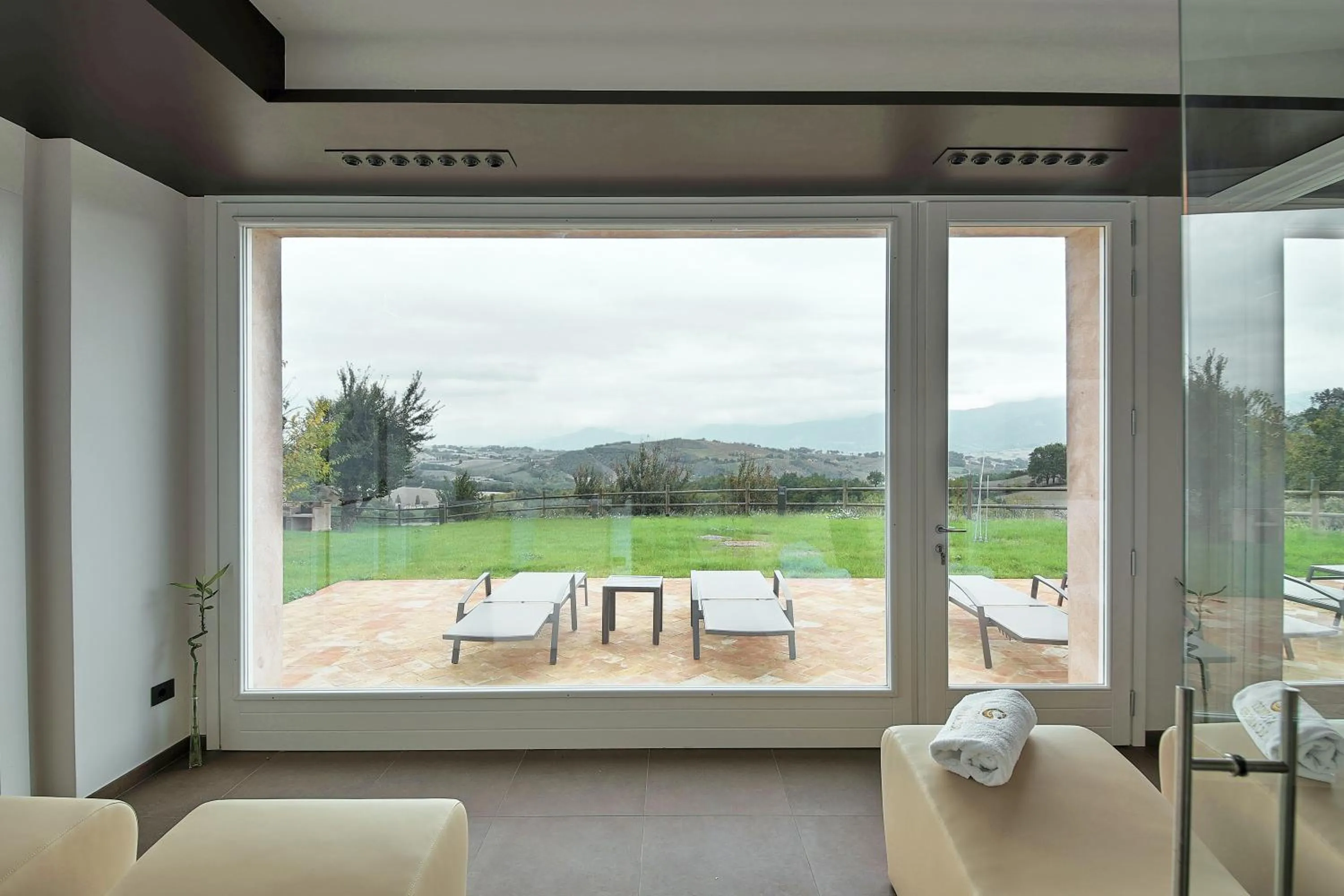 Garden view in Tenuta Grimaldi Wine Resort