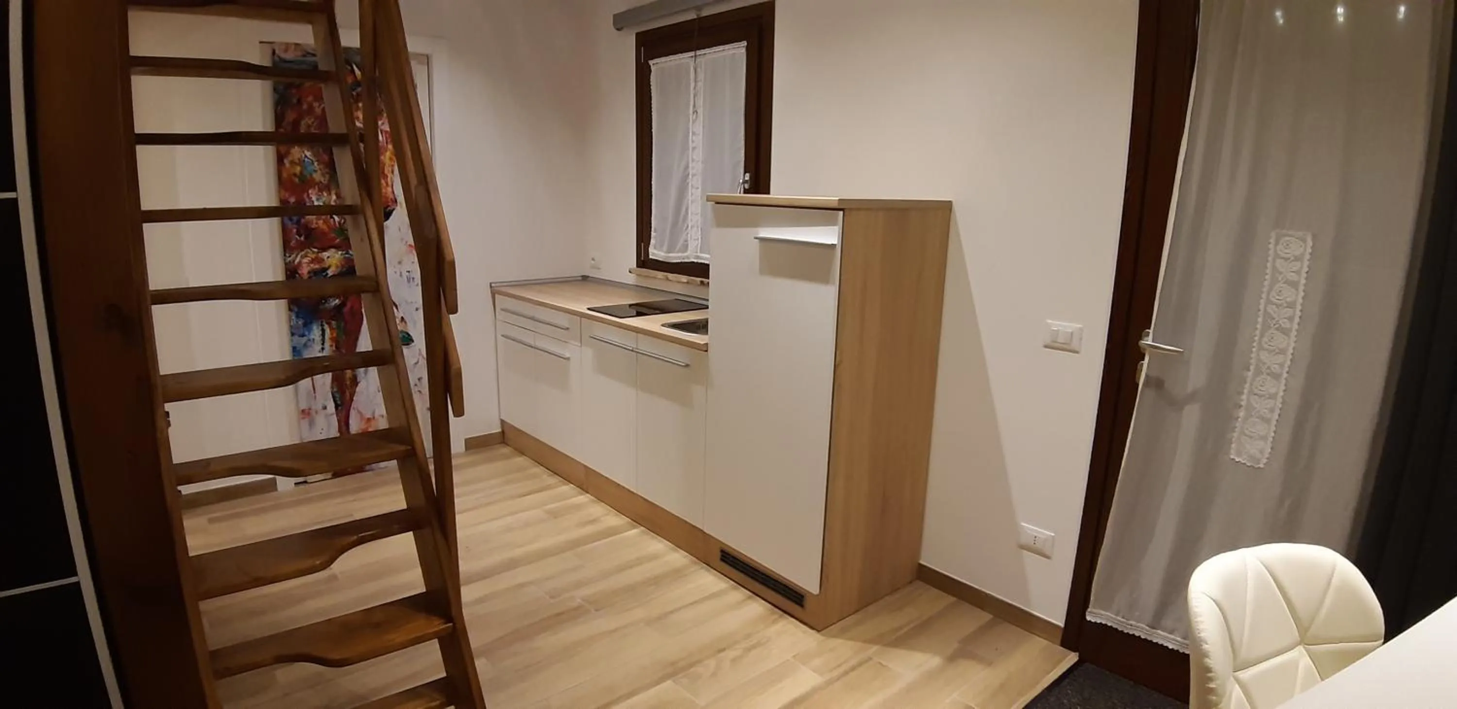 Kitchen or kitchenette in B&B il Fienile del Borgo