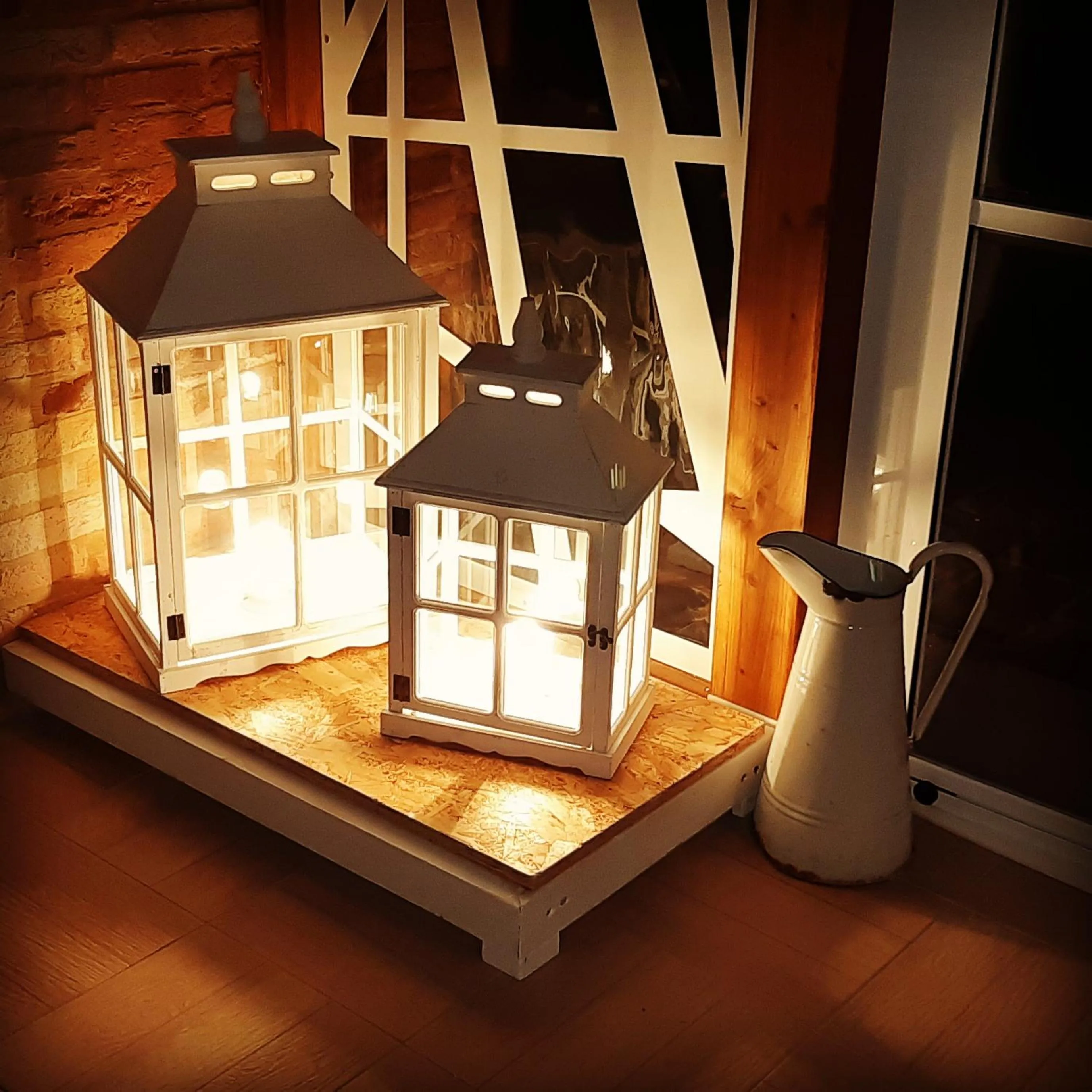 Communal lounge/ TV room in B&B il Fienile del Borgo